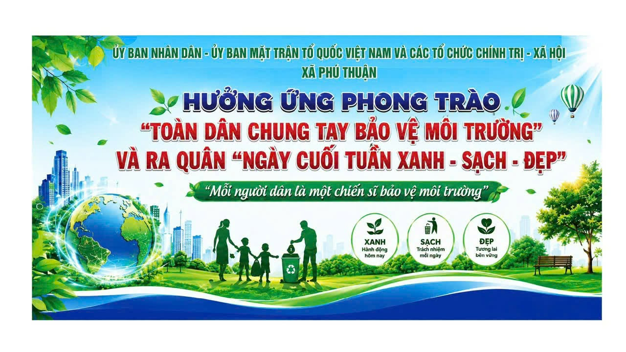 MỖI TUẦN 01 THÔNG ĐIỆP XANH – “TIẾNG LOA SÁNG CHỦ NHẬT”