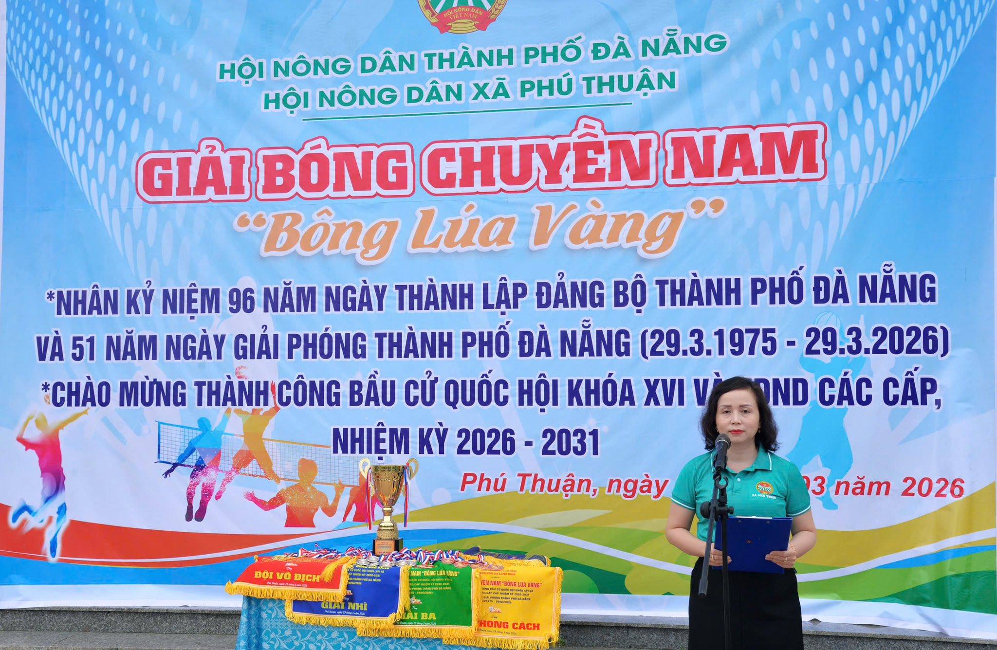 SÔI NỔI GIẢI BÓNG CHUYỀN “BÔNG LÚA VÀNG” NĂM 2026