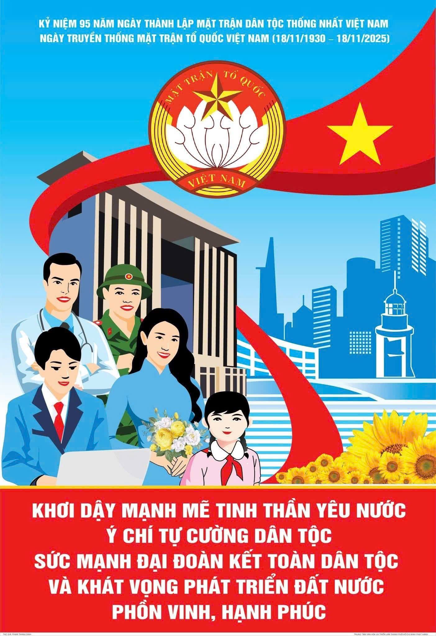 CHÀO MỪNG KỶ NIỆM 95 NĂM NGÀY TRUYỀN THỐNG MẶT TRẬN TỔ QUỐC VIỆT NAM (18/11/1930 – 18/11/2025)