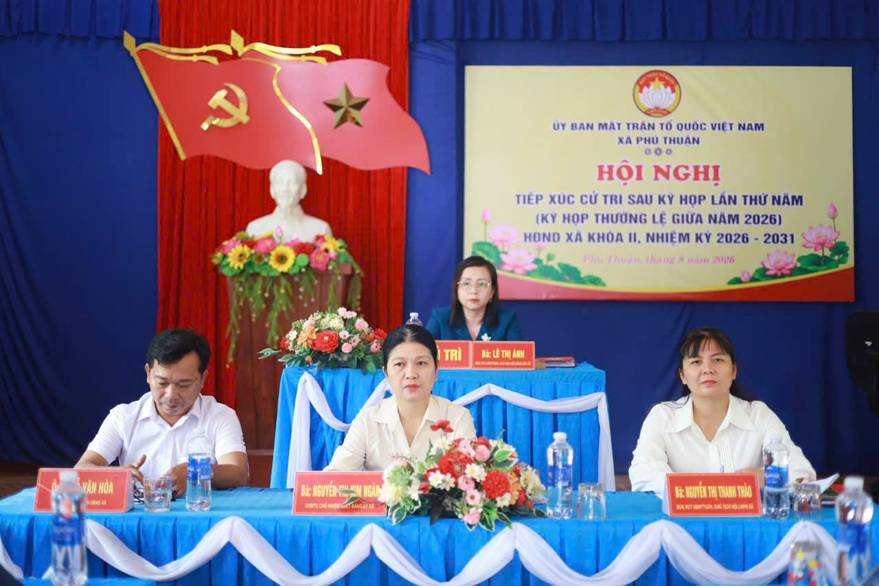 TỔ ĐẠI BIỂU SỐ 7 TIẾP XÚC CỬ TRI 02 THÔN HANH TÂY VÀ HANH ĐÔNG