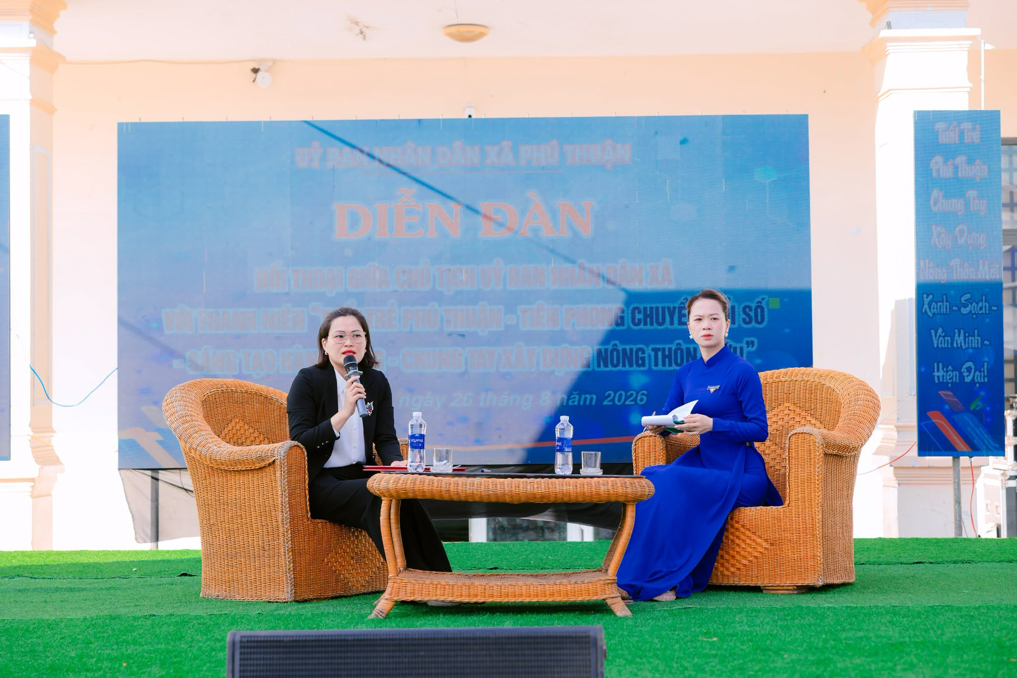 PHÚ THUẬN TỔ CHỨC ĐỐI THOẠI GIỮA CHỦ TỊCH UBND XÃ VỚI THANH NIÊN NĂM 2026