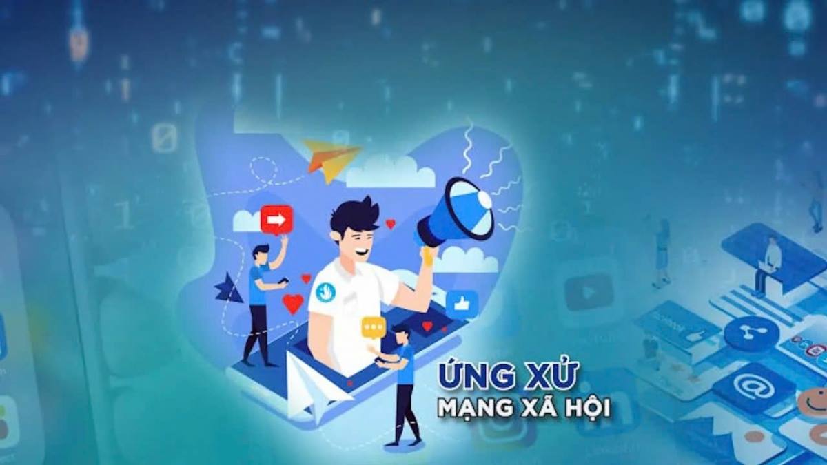 BỘ QUY TẮC ỨNG XỬ  VĂN HÓA TRÊN MÔI TRƯỜNG SỐ