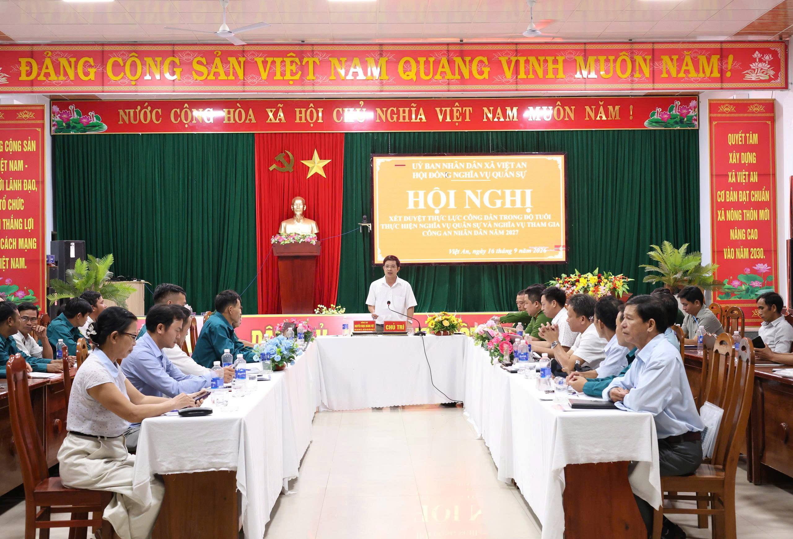 VIỆT AN XÉT DUYỆT THỰC LỰC CÔNG DÂN THỰC HIỆN NGHĨA VỤ QUÂN SỰ NĂM 2027