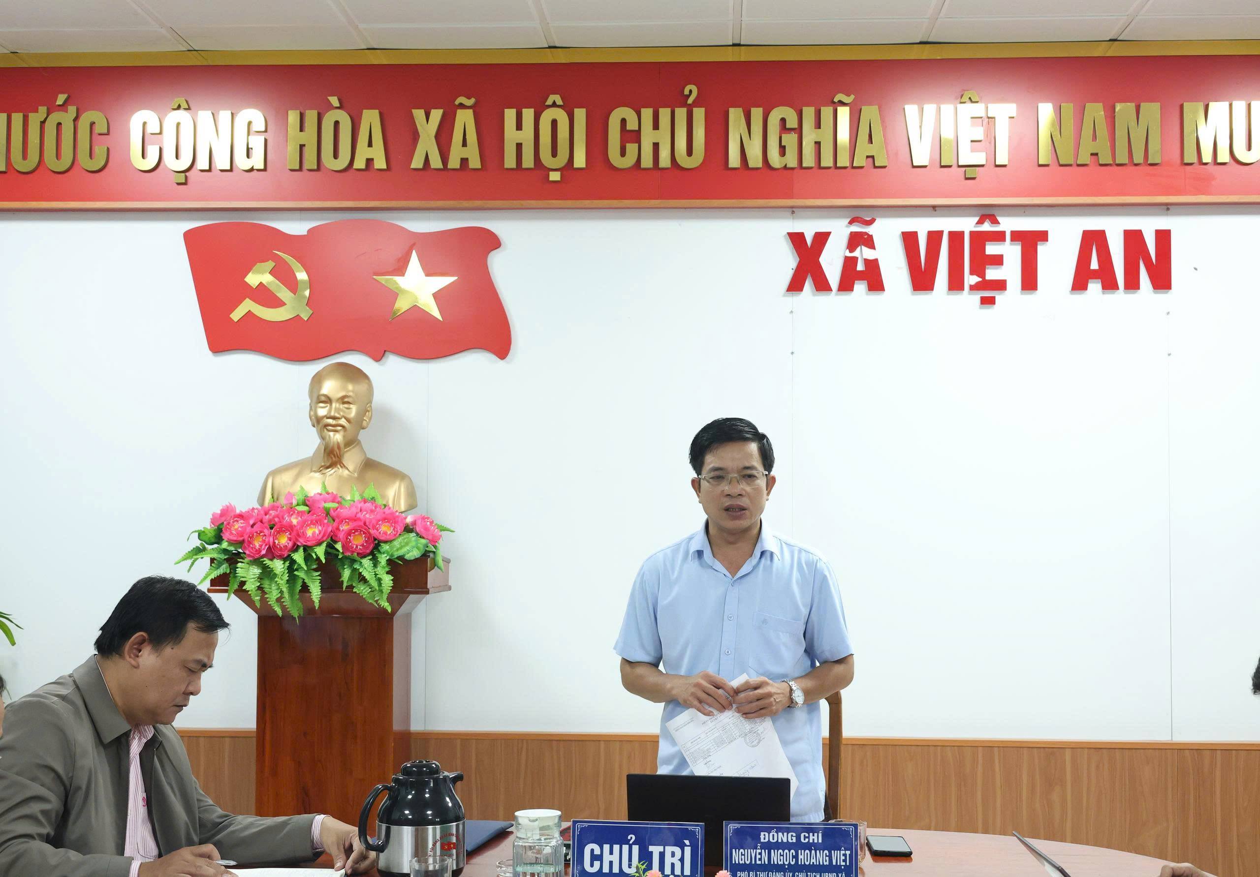 XÃ VIỆT AN SƠ KẾT CÔNG TÁC TÍN DỤNG CHÍNH SÁCH 9 THÁNG ĐẦU NĂM 2026