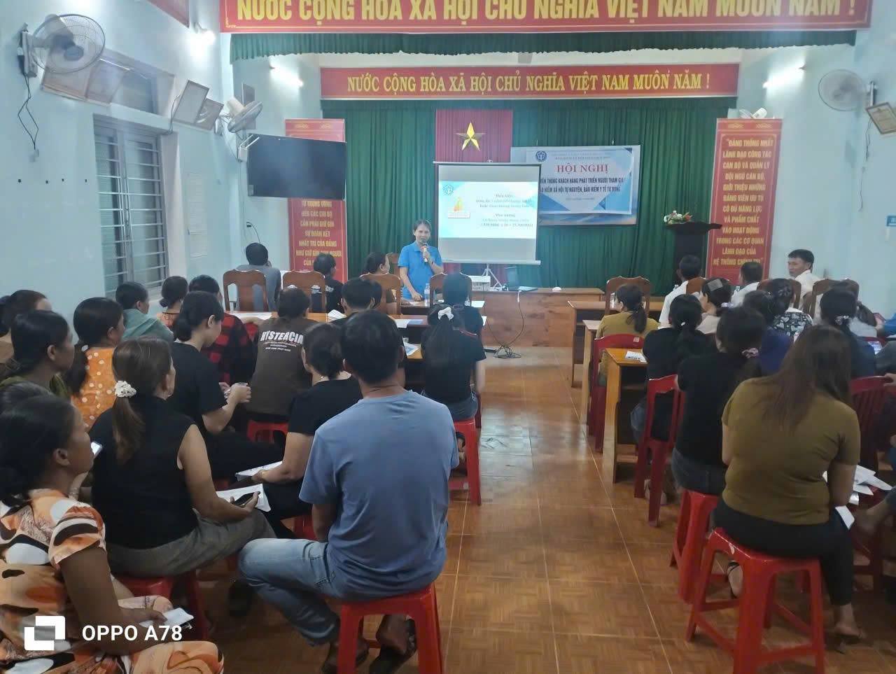 HỘI NGHỊ TRUYỀN THÔNG PHÁT TRIỂN NGƯỜI THAM GIA BẢO HIỂM XÃ HỘI TỰ NGUYỆN, BẢO HIỂM Y TẾ TỰ ĐÓNG