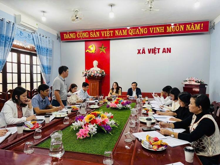 KIỂM TRA, GIÁM SÁT CÔNG TÁC BẦU CỬ ĐẠI BIỂU QUỐC HỘI KHÓA XVI VÀ ĐẠI BIỂU HĐND CÁC CẤP NHIỆM KỲ 2026 - 2031 TẠI XÃ VIỆT AN