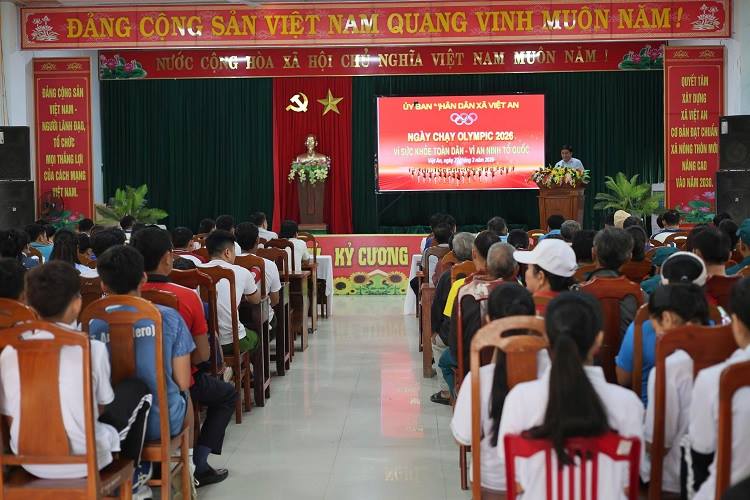 Việt An: gần 350 người tham gia Ngày chạy Olympic vì sức khỏe toàn dân, vì an ninh Tổ quốc