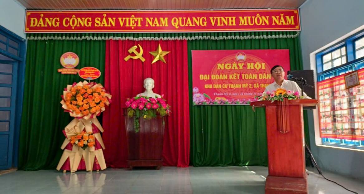 Thôn Thạnh Mỹ 2 đạt 92,89% gia đình văn hóa năm 2025