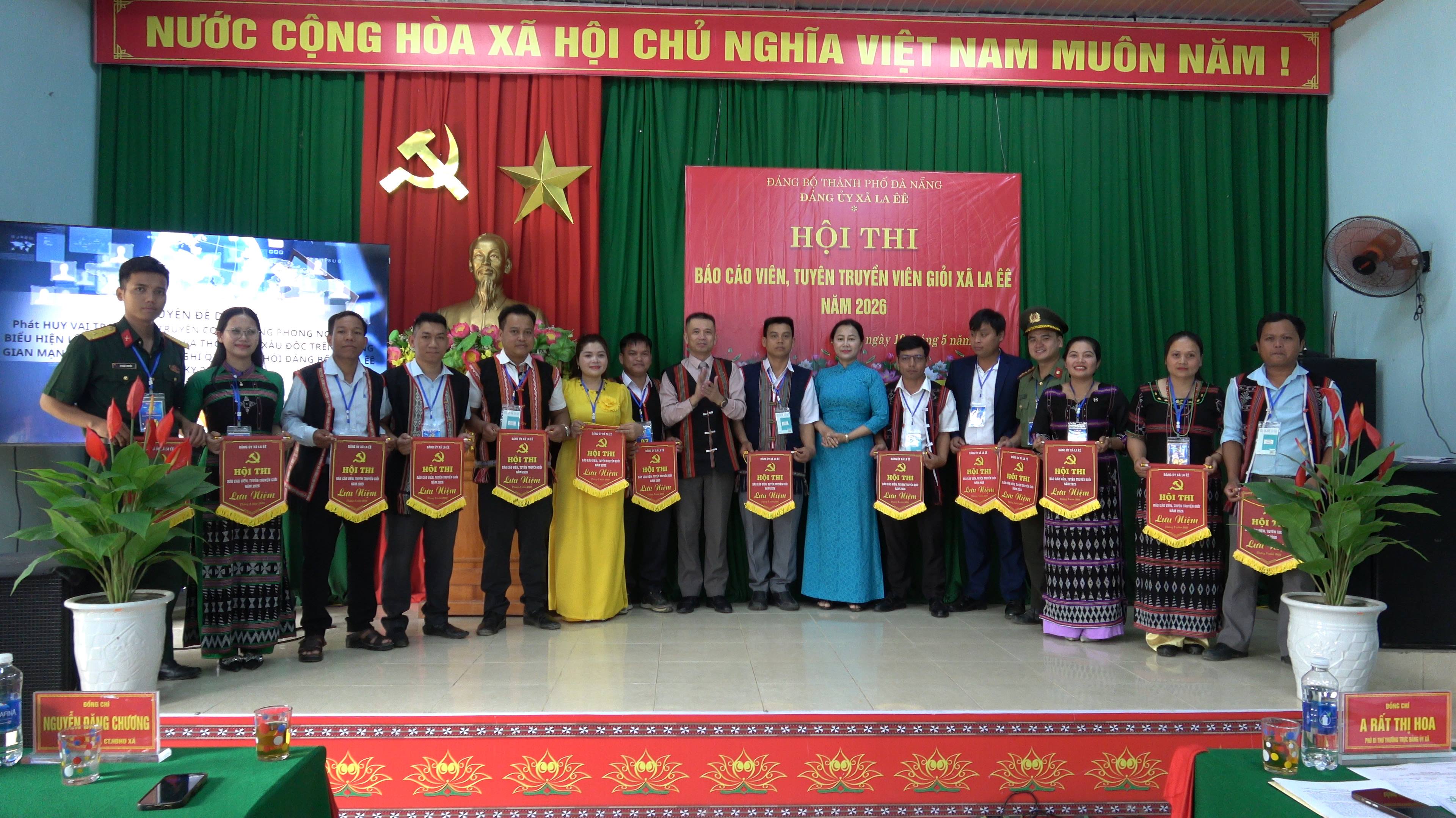 LA ÊÊ TỔ CHỨC THÀNH CÔNG HỘI THI BÁO CÁO VIÊN,  TUYÊN TRUYỀN VIÊN GIỎI NĂM 2026