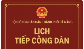 THÔNG BÁO Lịch tiếp công dân năm 2025 của Tổ đại biểu số 14, Hội đồng nhân dân Thành phố Đà Nắng khóa X, nhiệm kỳ 2021-2026