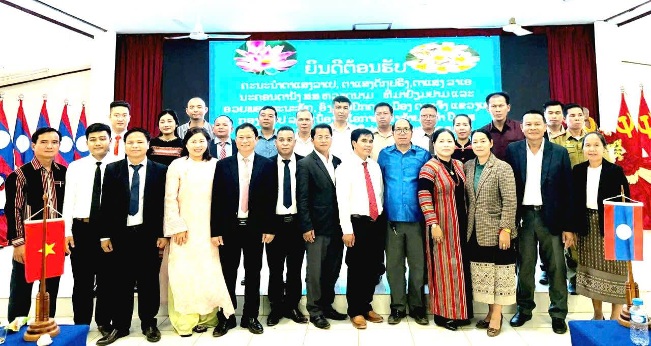 THẮT CHẶT TÌNH ĐOÀN KẾT HỮU NGHỊ VIỆT – LÀO QUA HOẠT ĐỘNG THĂM, CHÚC TẾT CỔ TRUYỀN BUNPIMAY NĂM 2026