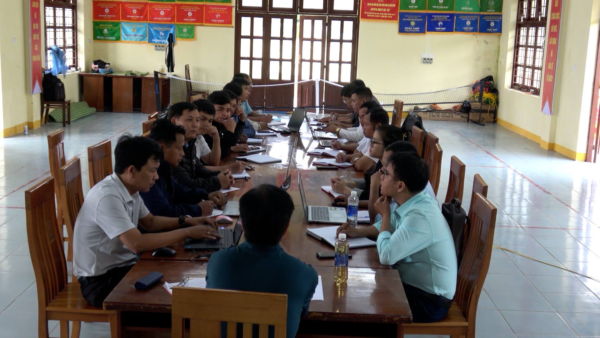 UBND XÃ LA ÊÊ TRIỂN KHAI DỰ ÁN XÂY DỰNG TRƯỜNG LIÊN CẤP