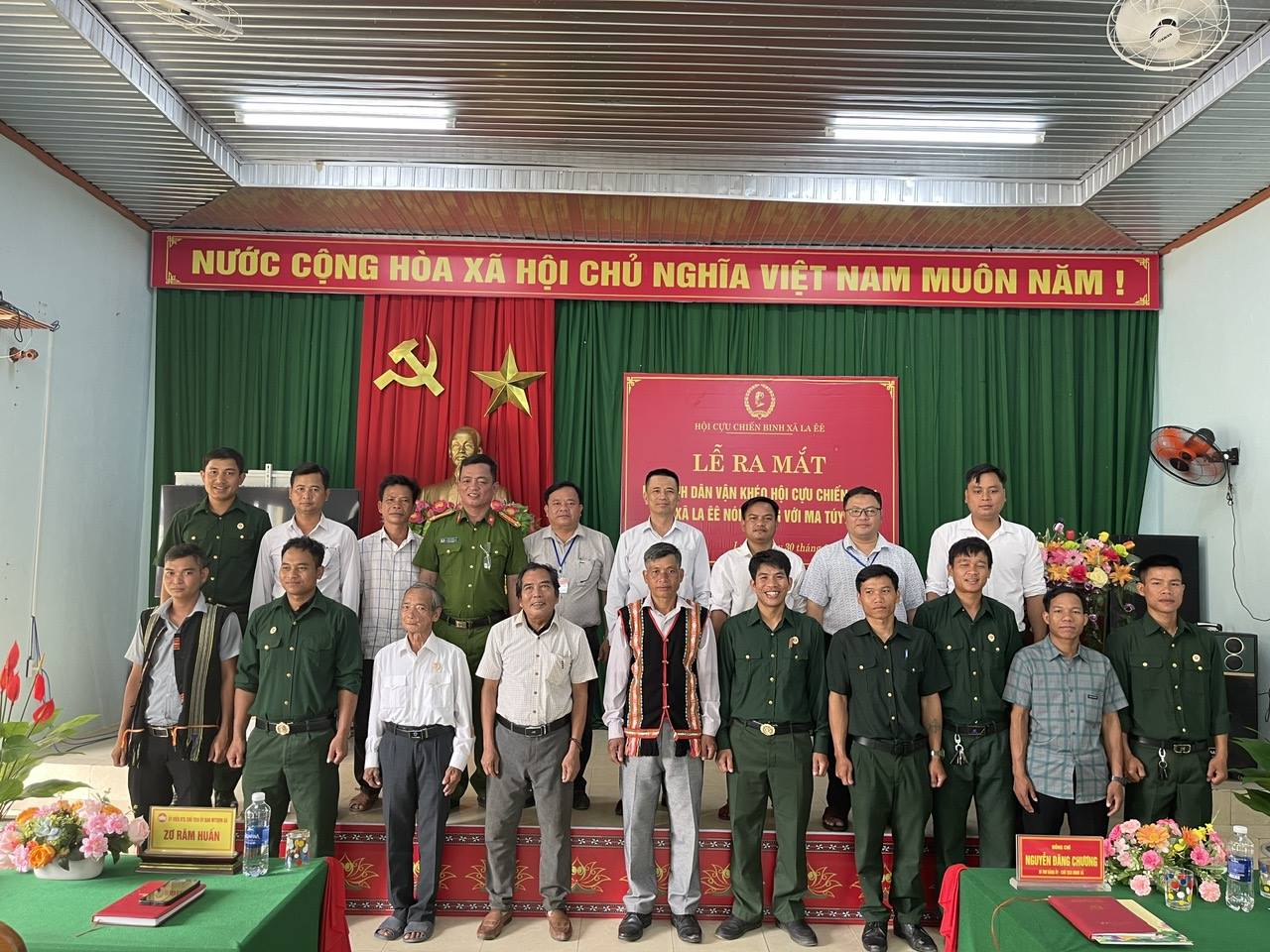 HỘI CỰU CHIẾN BINH XÃ LA ÊÊ RA MẮT MÔ HÌNH DÂN VẬN KHÉO CÁN BỘ, HỘI VIÊN CỰU CHIẾN BINH NÓI KHÔNG VỚI MA TÚY