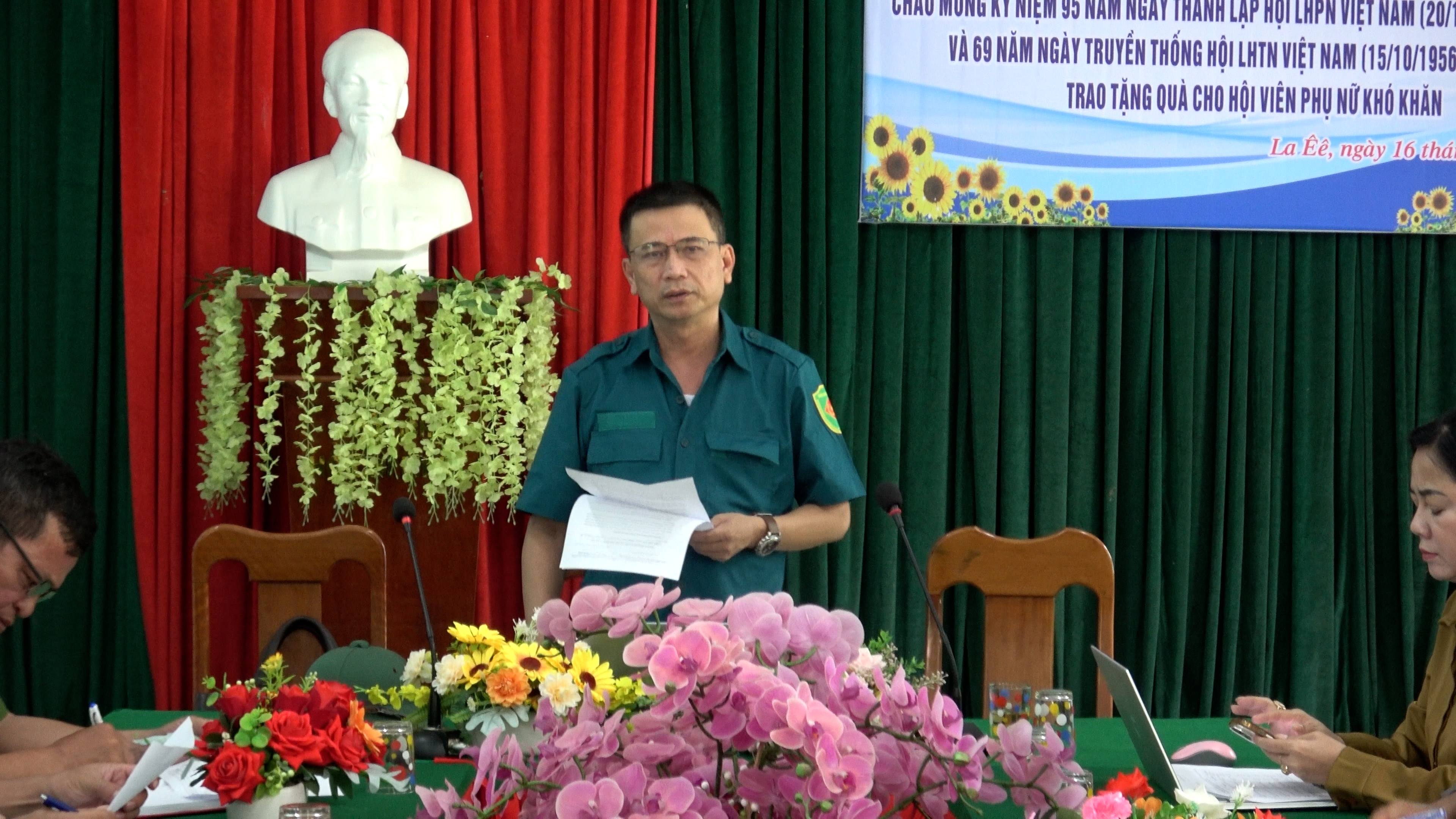ĐẢNG ỦY XÃ LA ÊÊ QUÁN TRIỆT CÔNG TÁC ỨNG PHÓ KHẨN CẤP VỚI BÃO SỐ 12 VÀ MƯA LỚN SAU BÃO