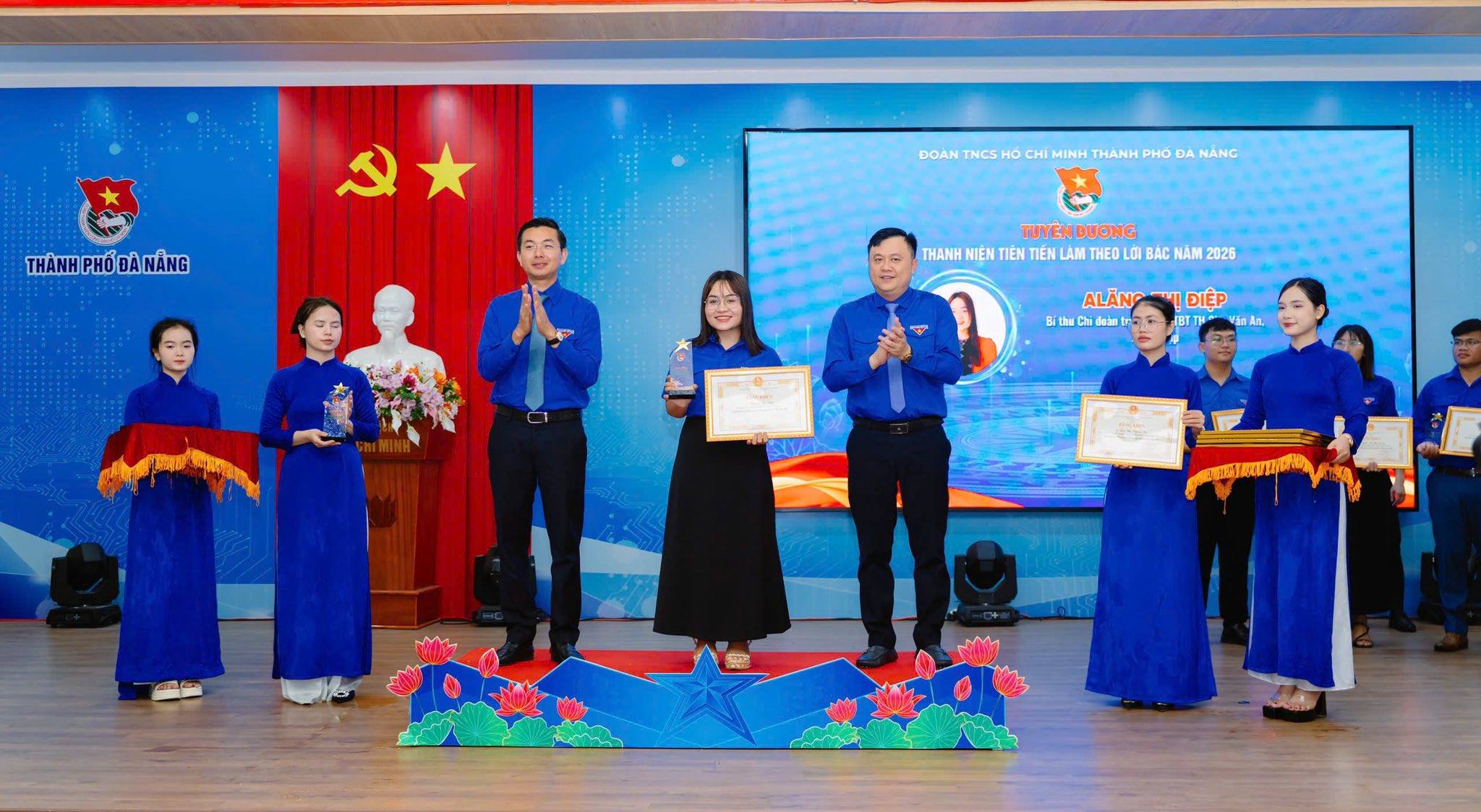 Bí thư Chi đoàn Trường PTDTBT TH Chu Văn An được tuyên dương “Thanh niên tiên tiến làm theo lời Bác” năm 2026