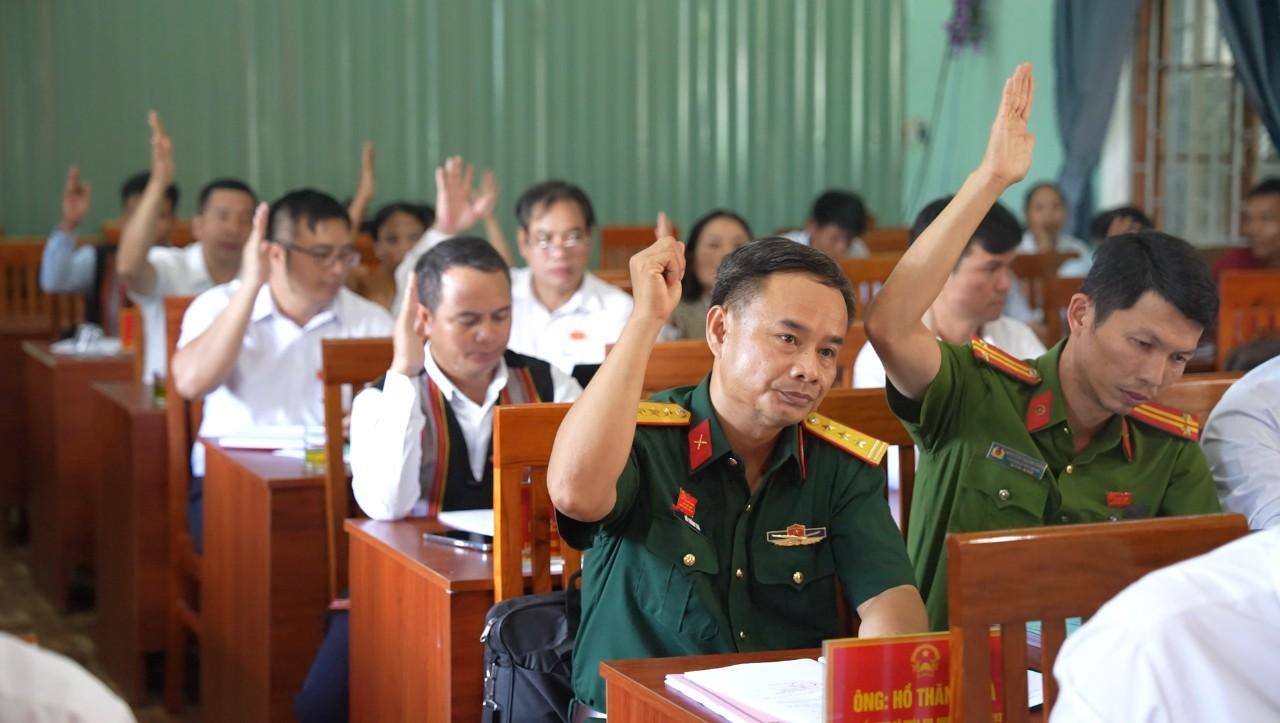 HĐND xã Trà Tập quyết nghị nhiều nội dung quan trọng