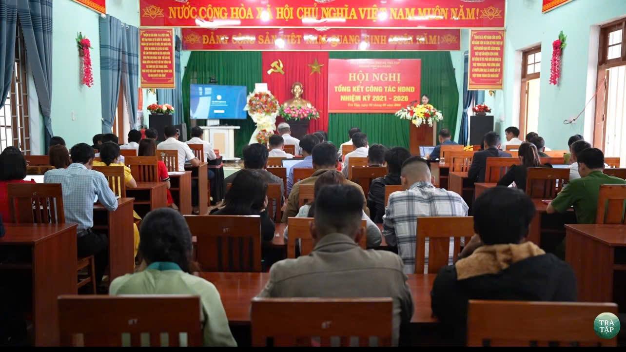 HĐND xã Trà Tập tổng kết hoạt động nhiệm kỳ 2021 – 2026