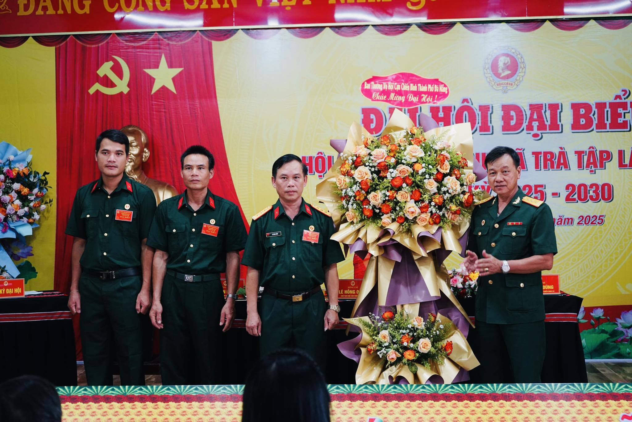 Hội Cựu chiến binh xã Trà Tập tổ chức Đại hội đại biểu lần thứ I, nhiệm kỳ 2025 – 2030