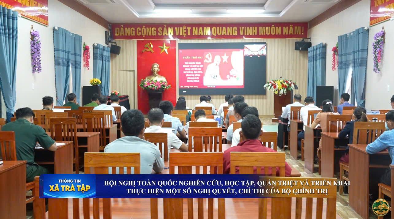 Hội nghị toàn quốc quán triệt một số nghị quyết, chỉ thị