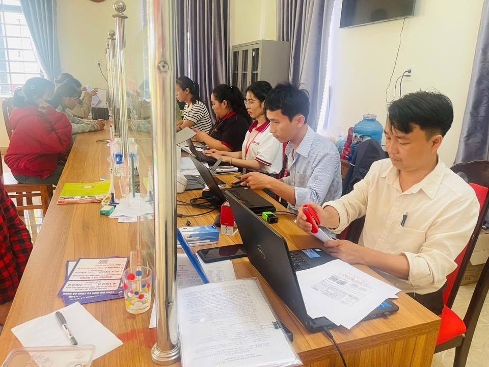 UBND xã Trà Tập đạt kết quả tích cực trong giải quyết thủ tục hành chính