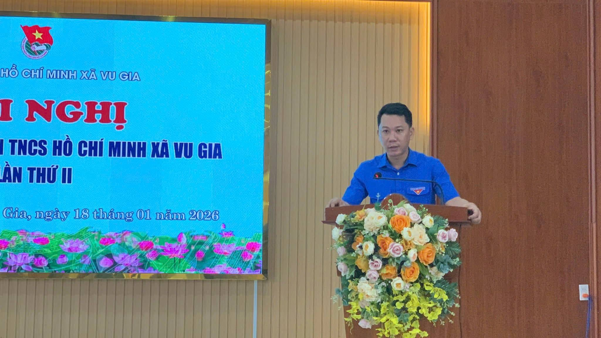 HỘI NGHỊ BAN CHẤP HÀNH ĐOÀN TNCS HỒ CHÍ MINH XÃ VU GIA LẦN THỨ II, NHIỆM KỲ 2025 - 2030