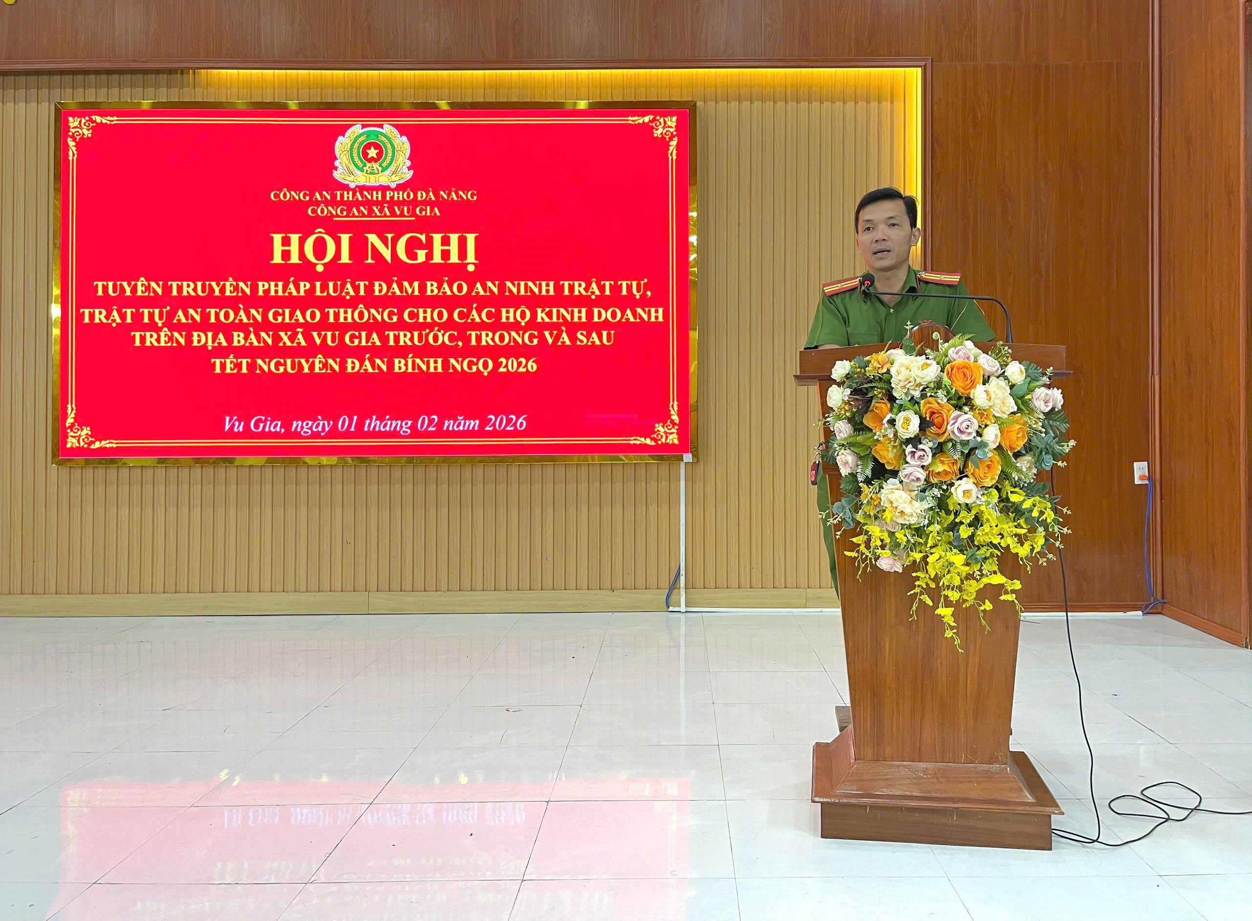 ĐẨY MẠNH CÔNG TÁC TUYÊN TRUYỀN PHÁP LUẬT CHO CÁC HỘ KINH DOANH DỊP TẾT NGUYÊN ĐÁN BÍNH NGỌ 2026