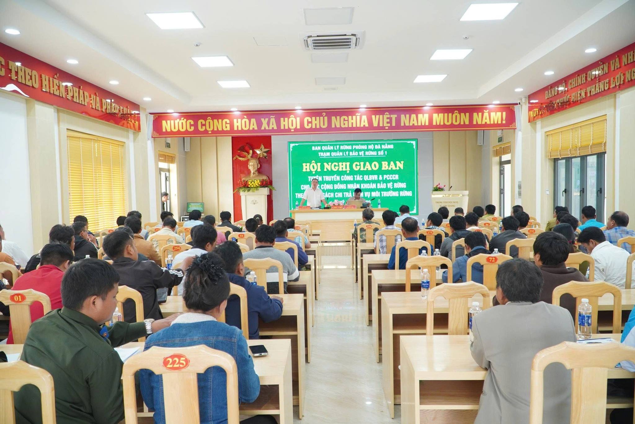 Hội nghị giao ban tăng cường tuyên truyền công tác quản lý, bảo vệ rừng và phòng cháy chữa cháy rừng