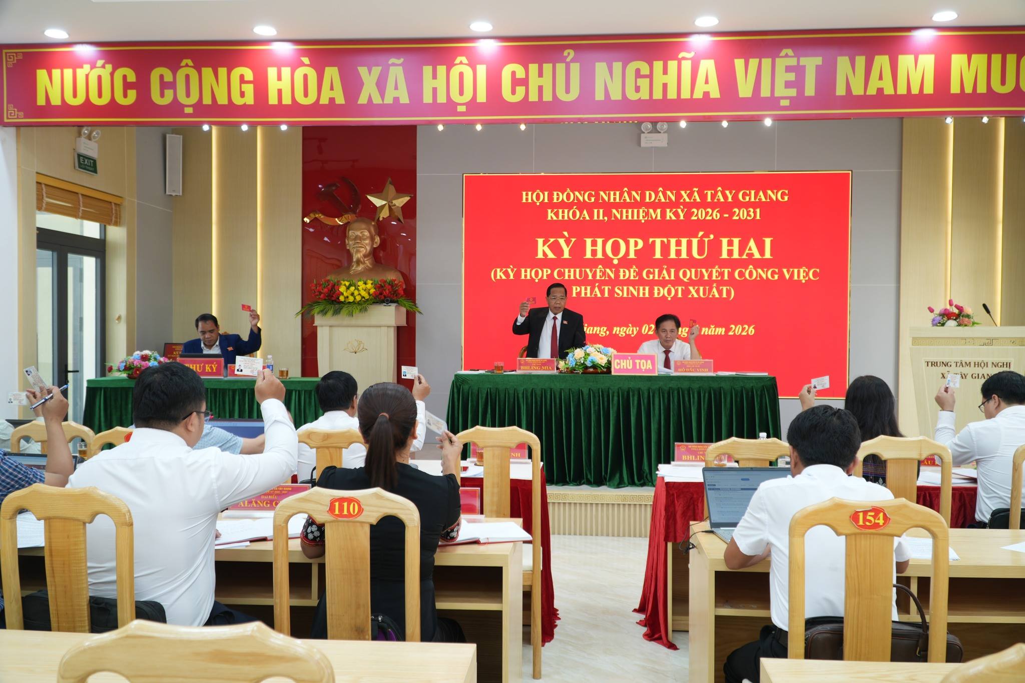 Kỳ họp thứ hai (Kỳ họp chuyên đề), HĐND xã khóa II, nhiệm kỳ 2026 - 2031