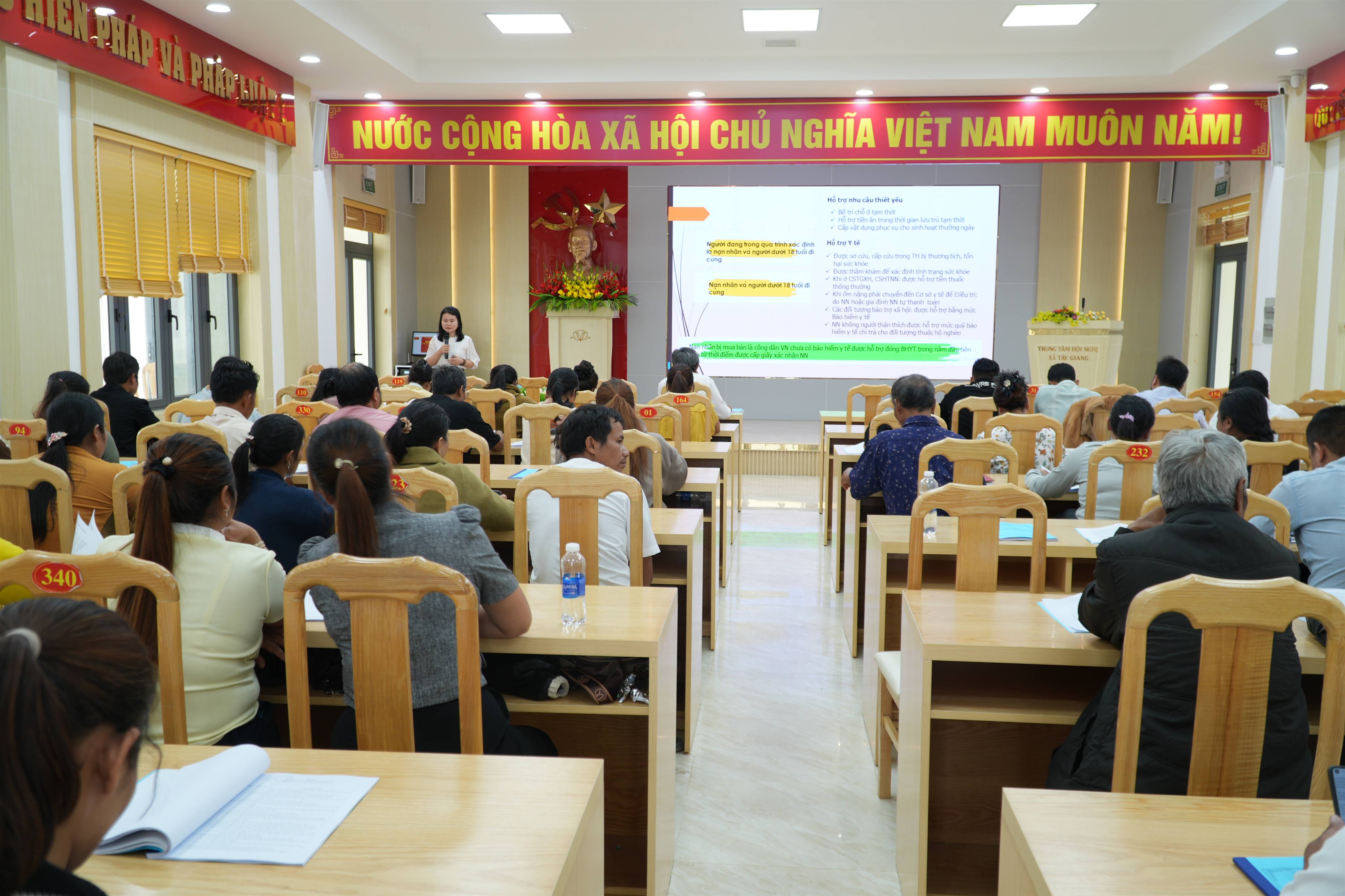 Tập huấn công tác phòng, chống mua bán người và hỗ trợ nạn nhân bị mua bán năm 2026