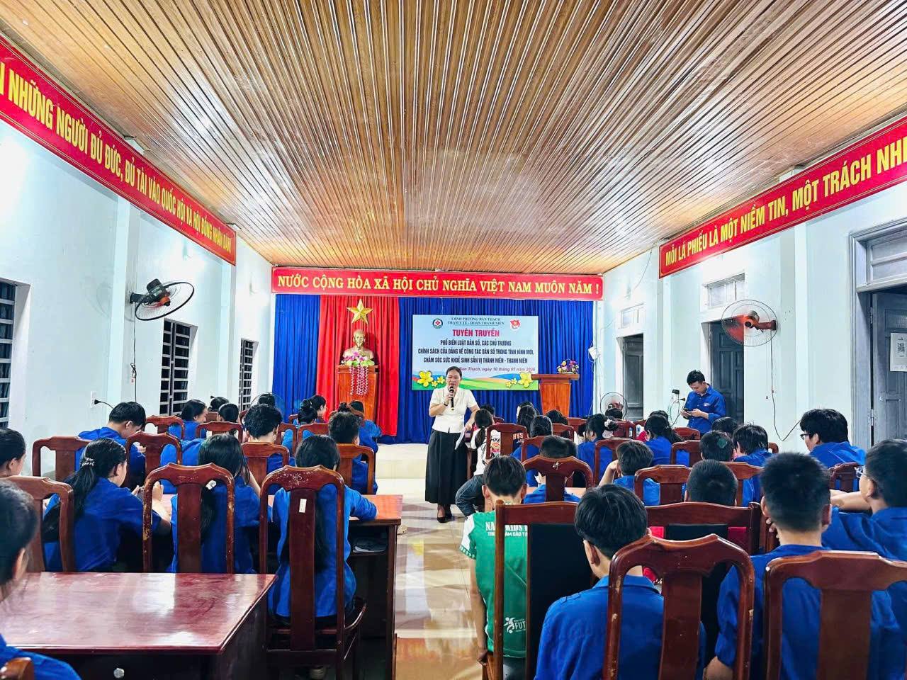 TRẠM Y TẾ PHƯỜNG BÀN THẠCH HƯỞNG ỨNG NGÀY DÂN SỐ THẾ GIỚI 11/7