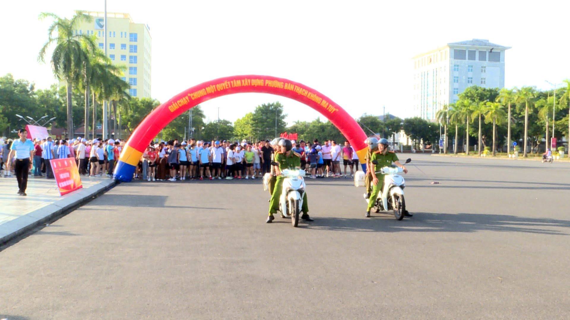 PHƯỜNG BÀN THẠCH TỔ CHỨC LỄ MÍT TINH VÀ GIẢI CHẠY BỘ HƯỞNG ỨNG THÁNG HÀNH ĐỘNG PHÒNG, CHỐNG MA TÚY NĂM 2026
