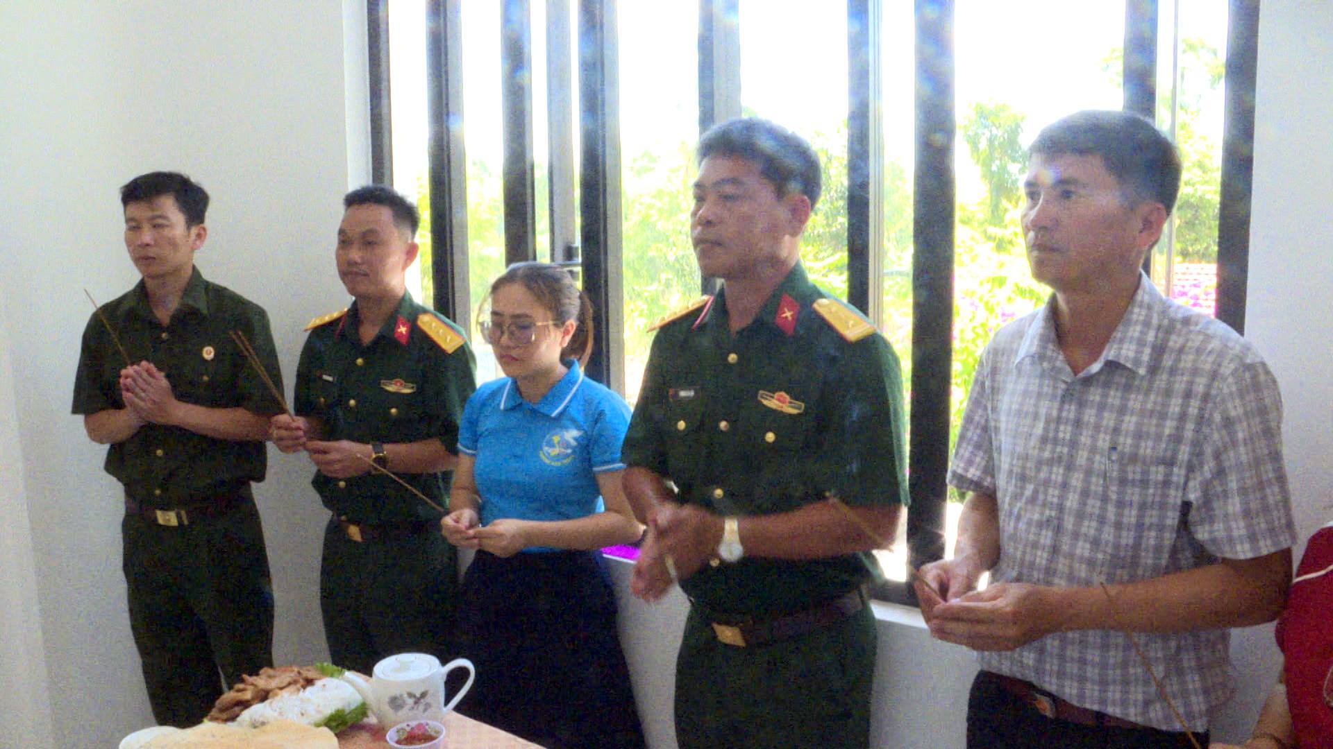 BỮA CƠM ĐOÀN VIÊN TRI ÂN GIA ĐÌNH NGƯỜI CÓ CÔNG NHÂN KỶ NIỆM 79 NĂM NGÀY THƯƠNG BINH - LIỆT SĨ