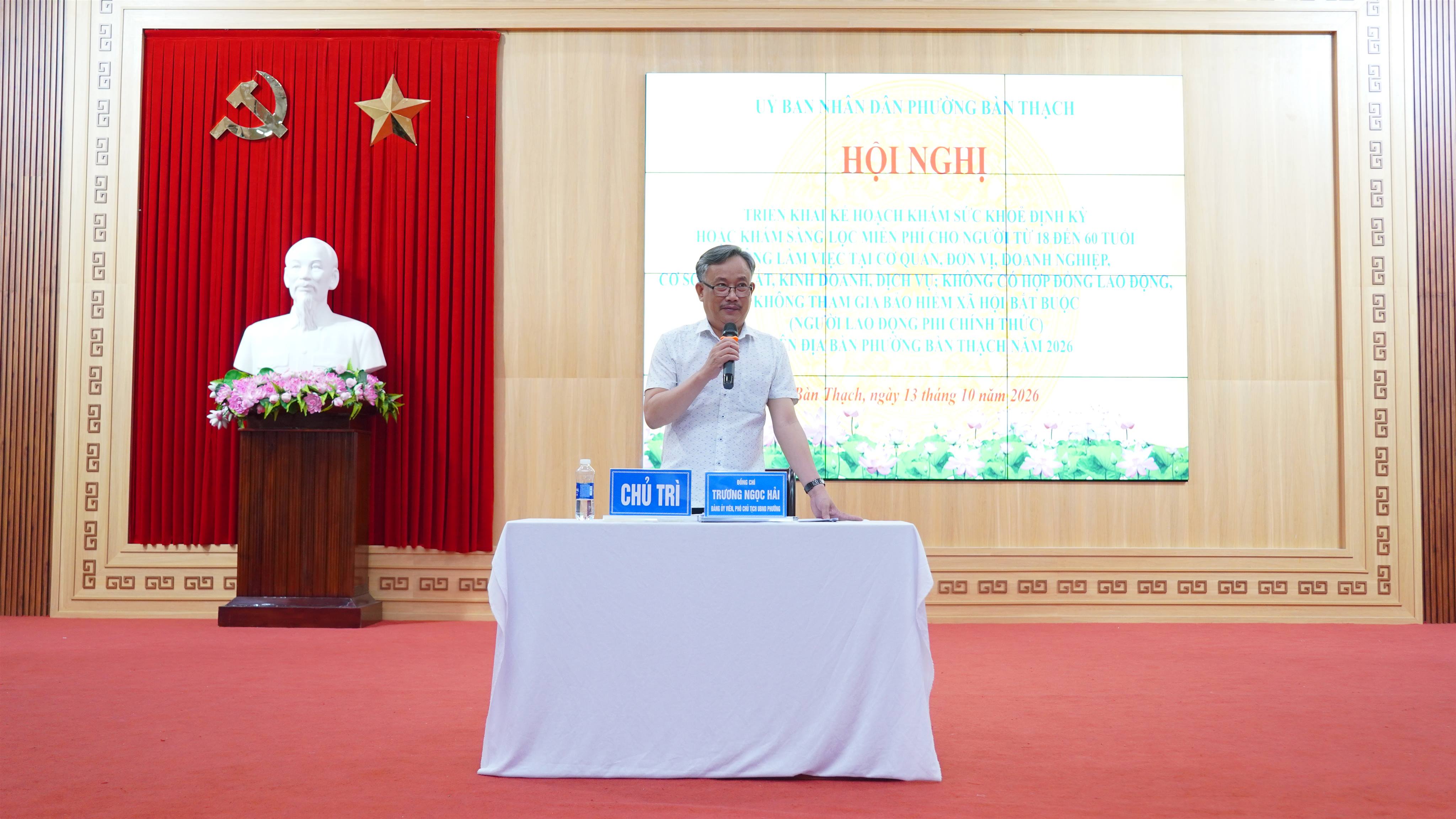 Bàn Thạch triển khai khám sức khỏe miễn phí cho người lao động phi chính thức