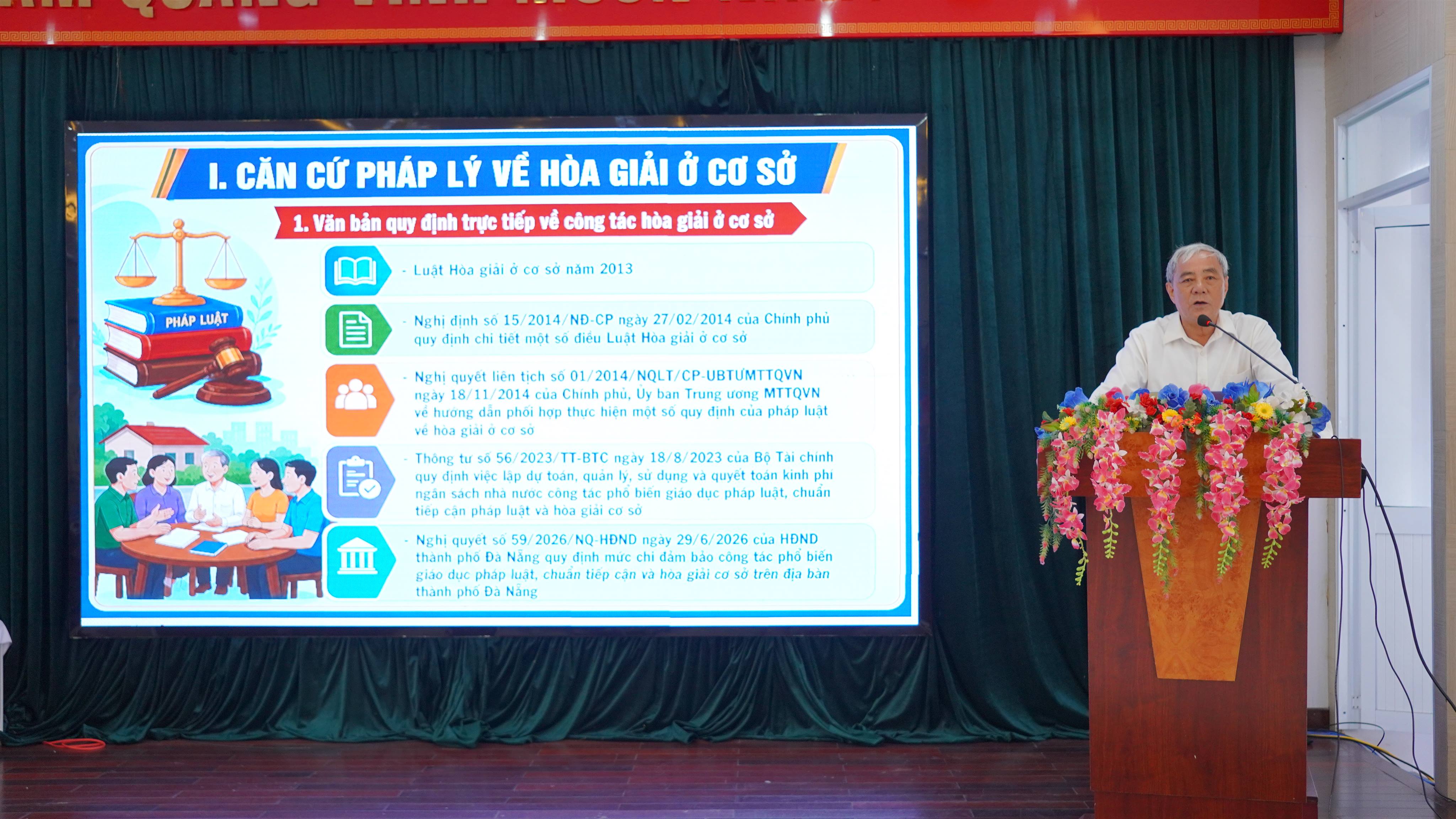 Bàn Thạch nâng cao kỹ năng, nghiệp vụ hòa giải ở cơ sở