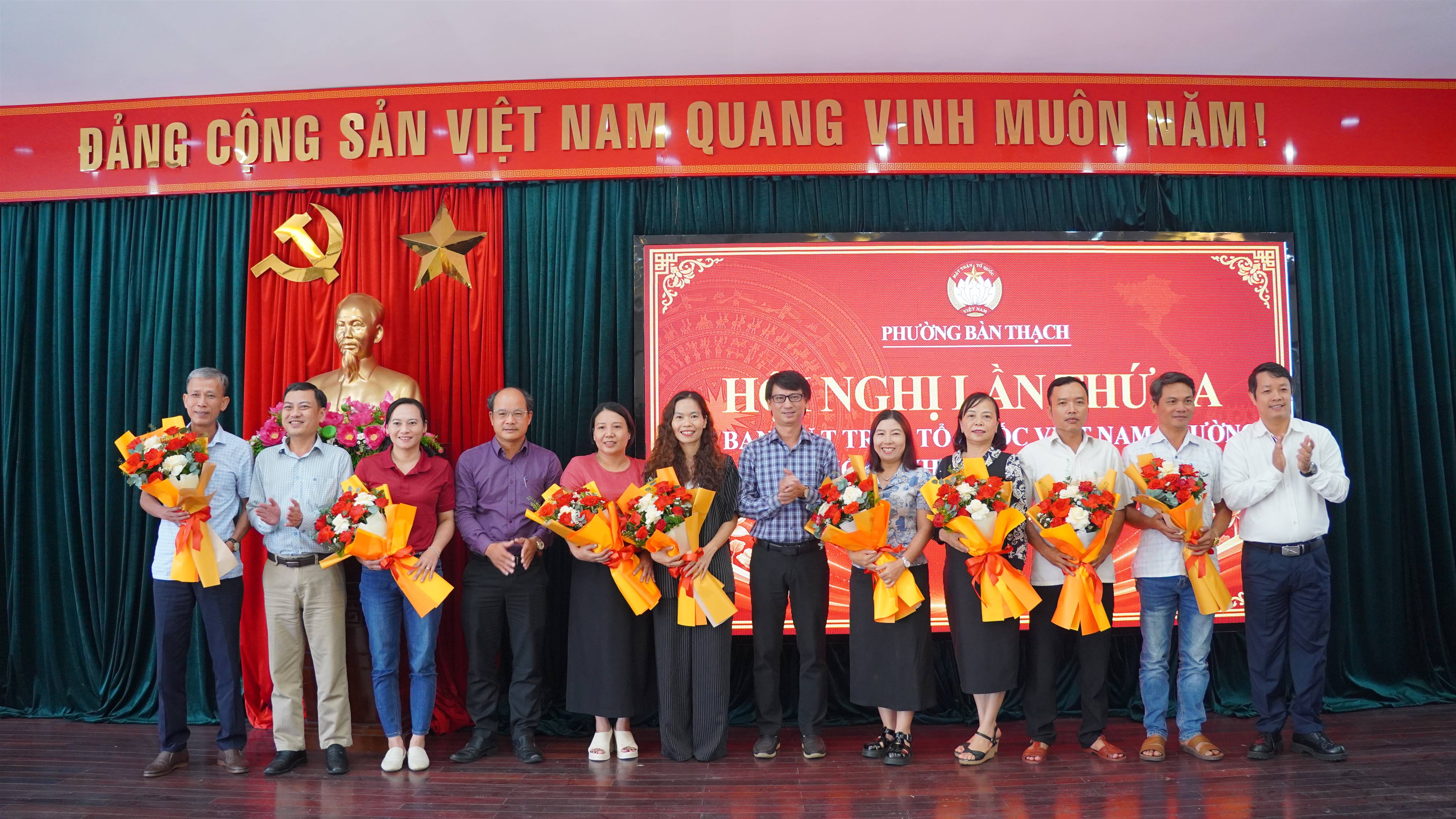 Ủy ban MTTQ Việt Nam phường Bàn Thạch sơ kết công tác mặt trận 6 tháng đầu năm 2026