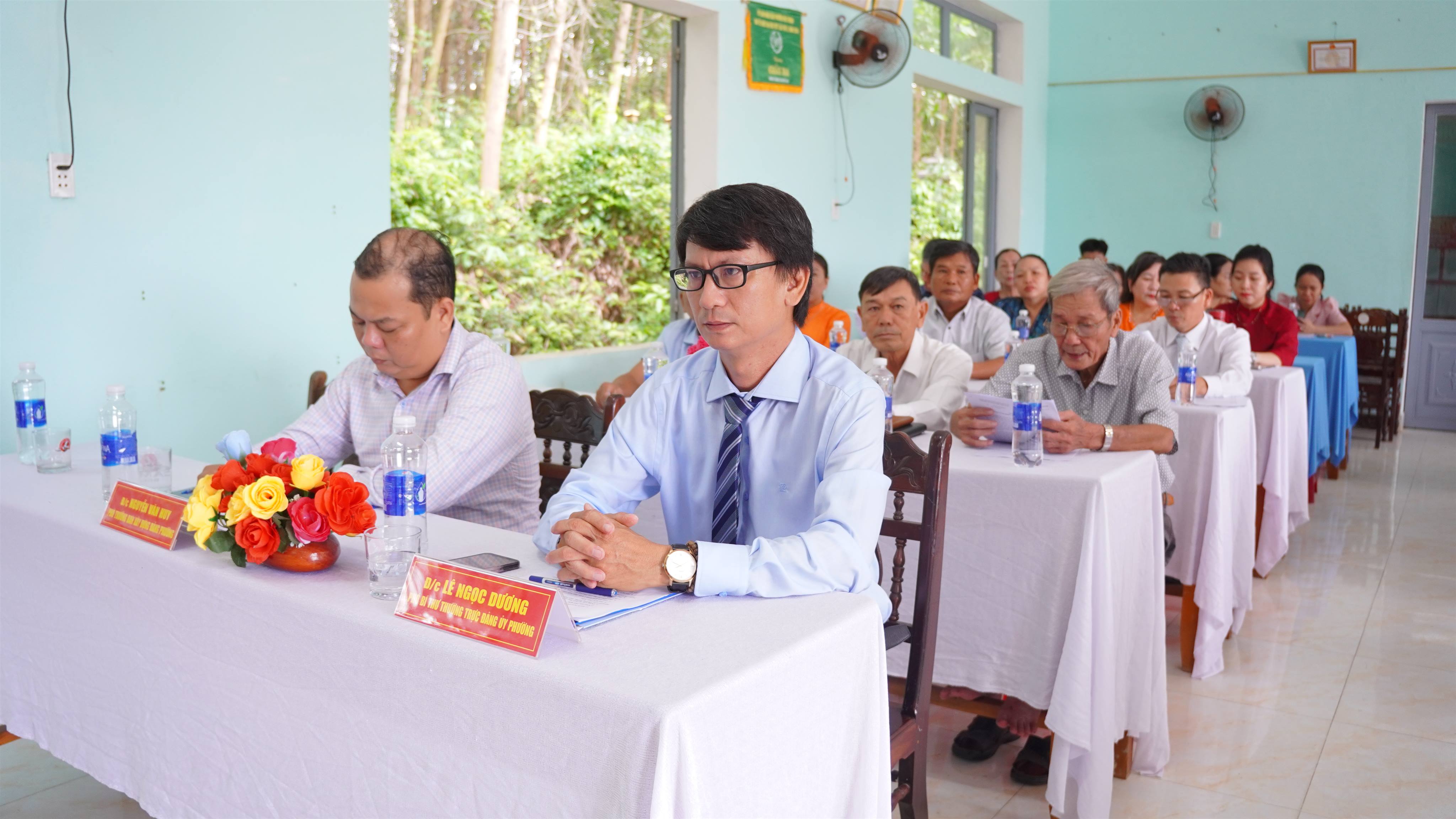 Chi bộ Tổ dân phố Trà Cai tổ chức Hội nghị nhiệm kỳ 2025-2030