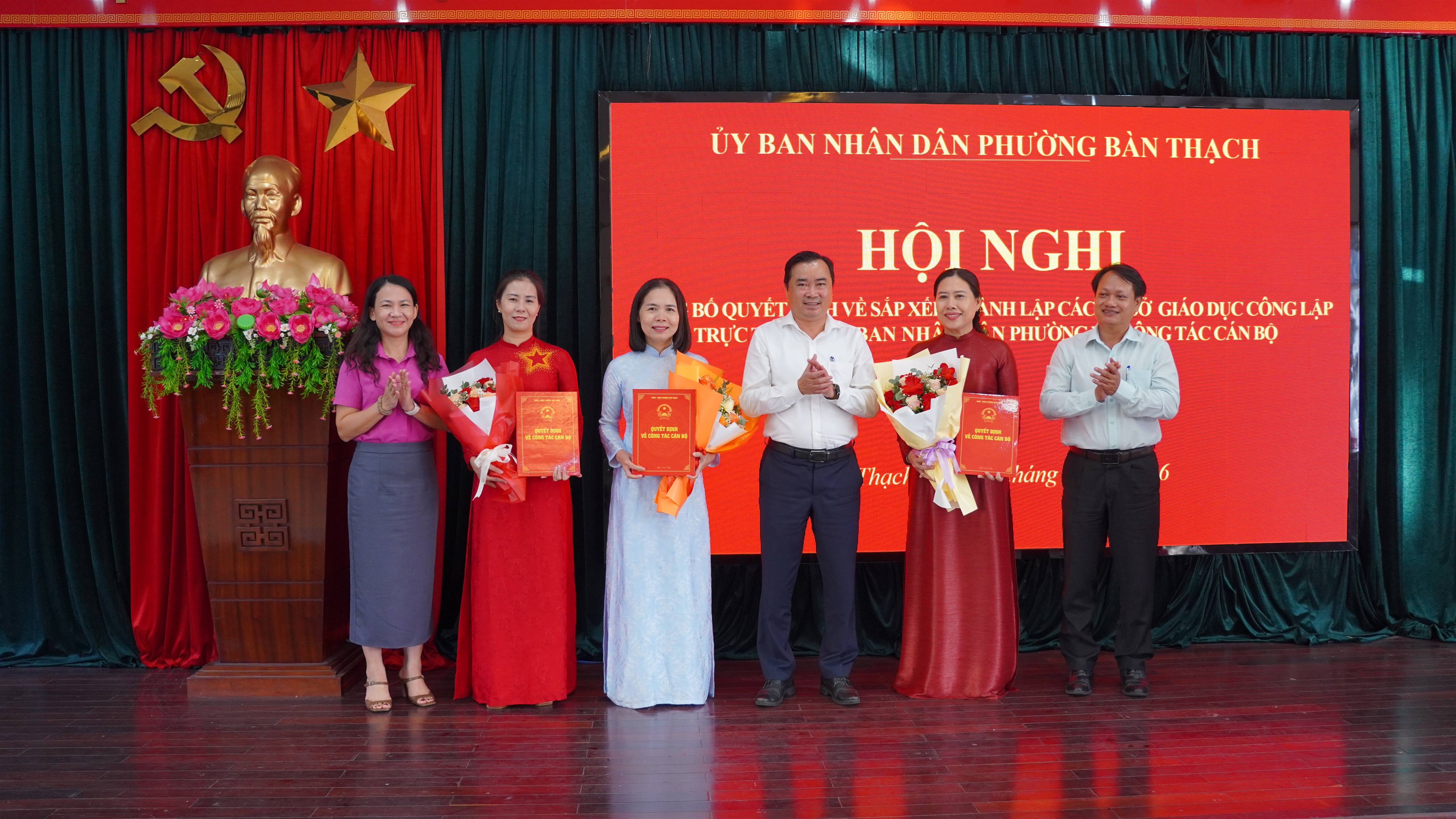 Phường Bàn Thạch ổn định tổ chức, vận hành mô hình trường học sau sắp xếp