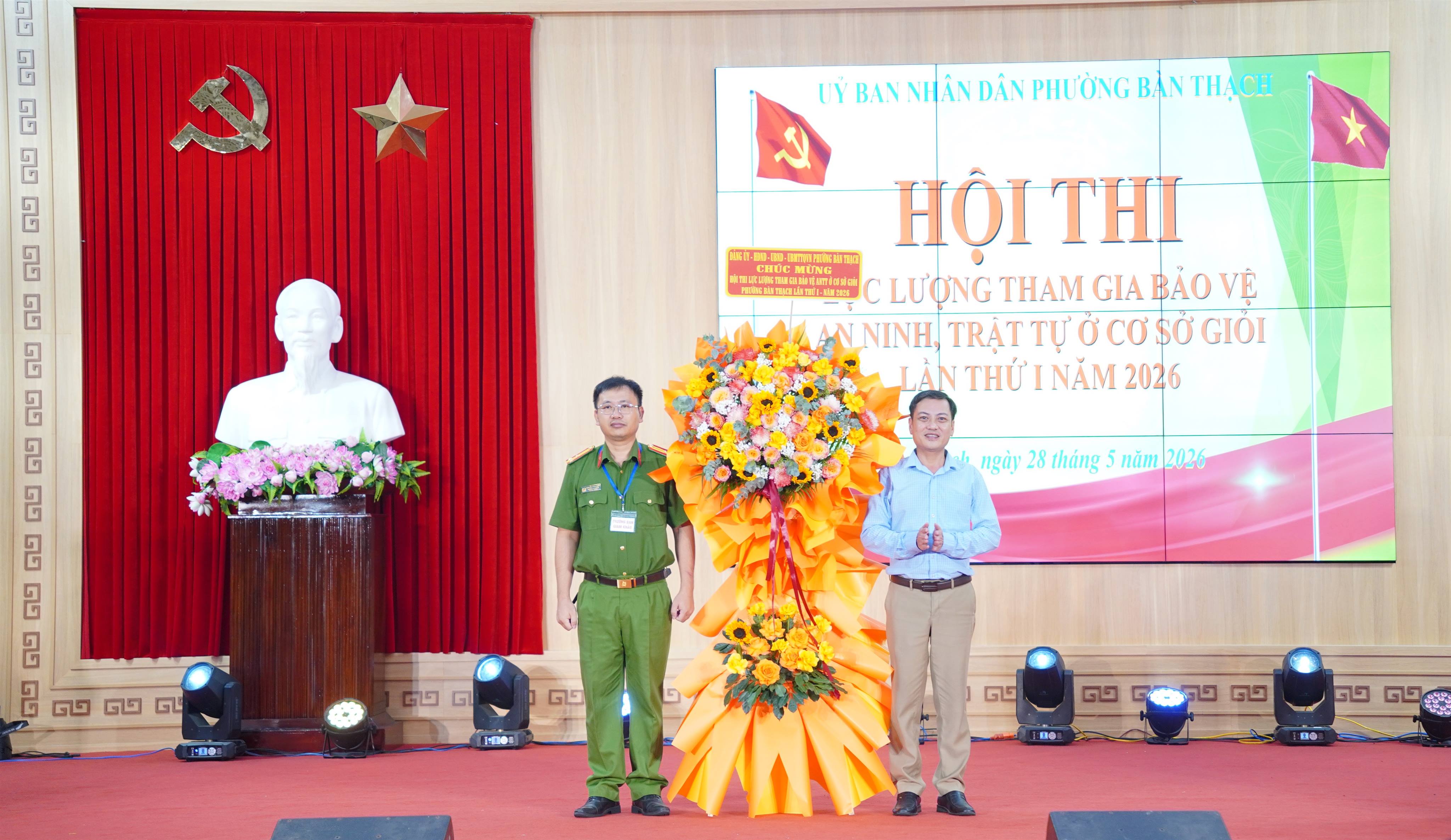 Sôi nổi hội thi lực lượng tham gia bảo vệ an ninh, trật tự cơ sở giỏi lần thứ I, năm 2026