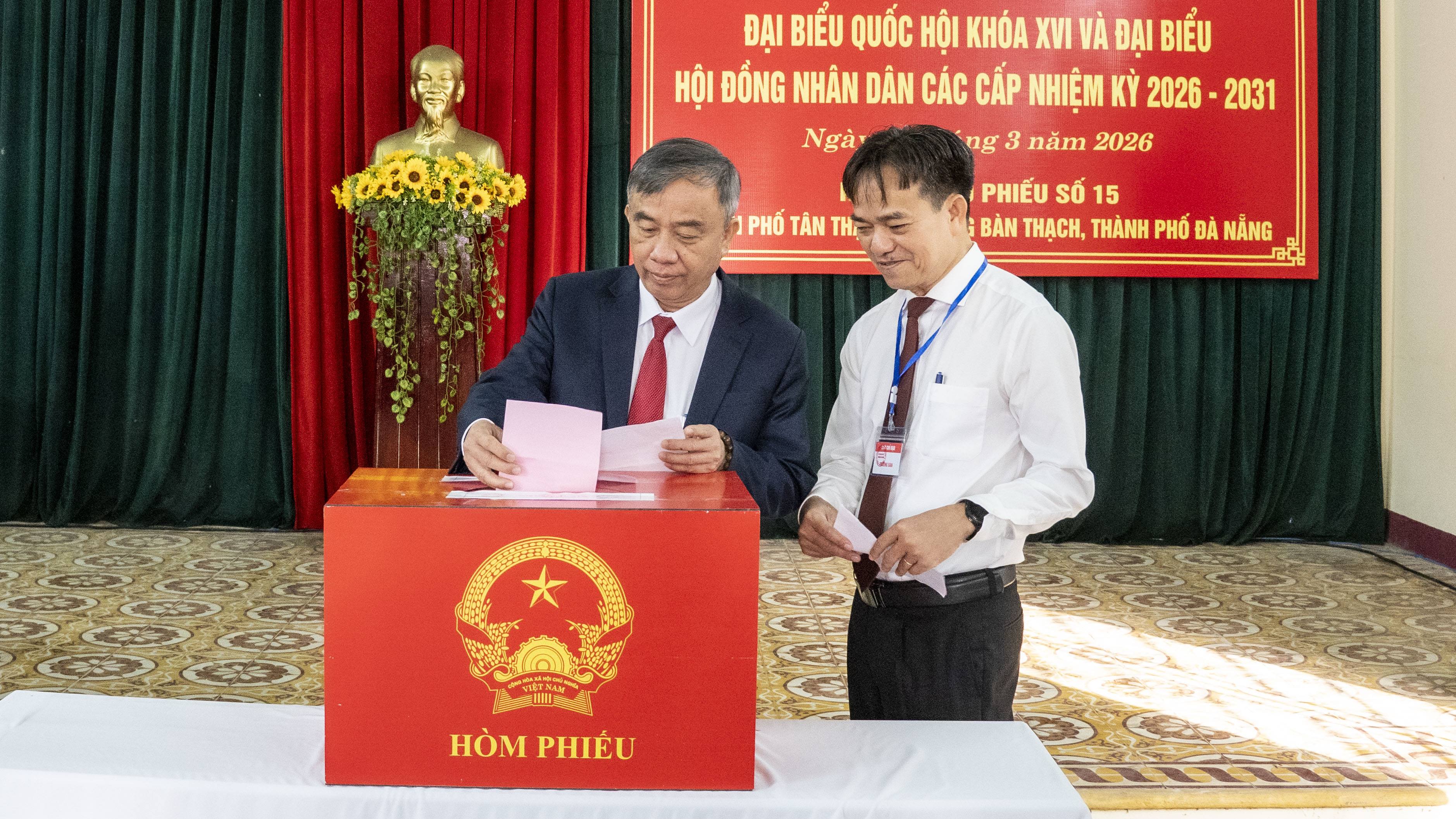 Phường Bàn Thạch tưng bừng khai mạc Ngày hội toàn dân đi bầu cử