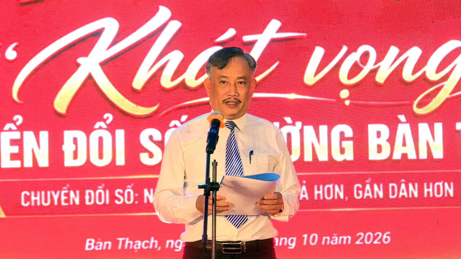 Bàn Thạch khai mạc Ngày hội “Khát vọng chuyển đổi số” năm 2026