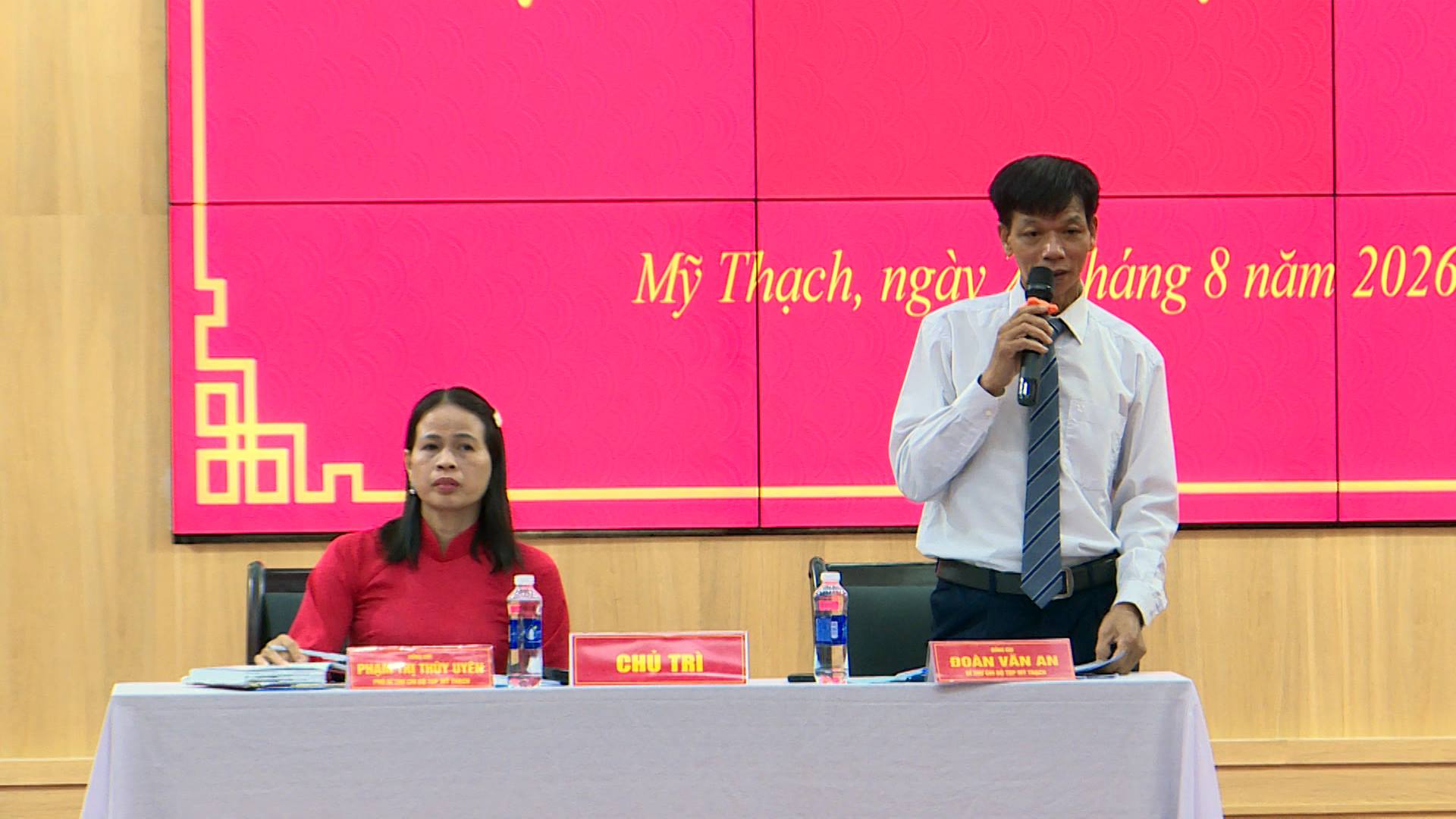 CHI BỘ TỔ DÂN PHỐ MỸ THẠCH ĐỀ RA NHIỀU MỤC TIÊU, NHIỆM VỤ TRỌNG TÂM NHIỆM KỲ 2025 – 2030