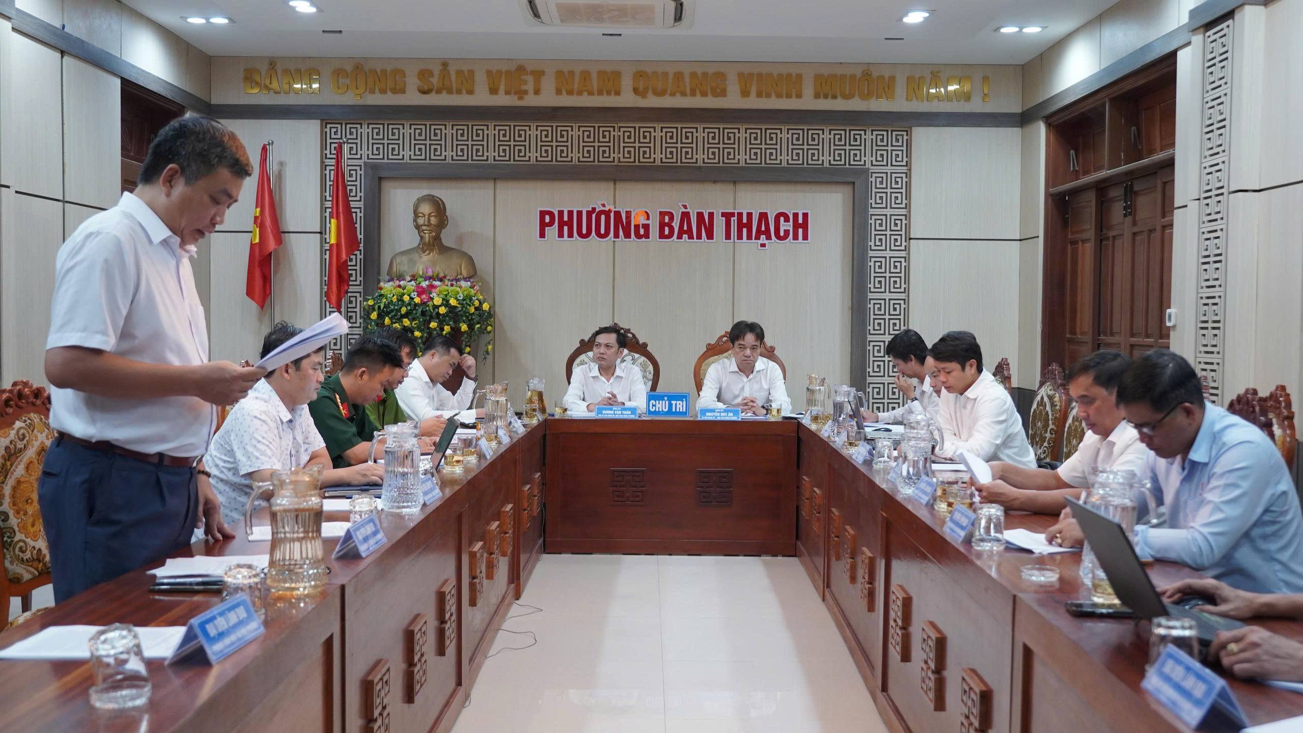Phường Bàn Thạch đánh giá kết quả tháng 4, tăng tốc triển khai nhiệm vụ tháng 5/2026
