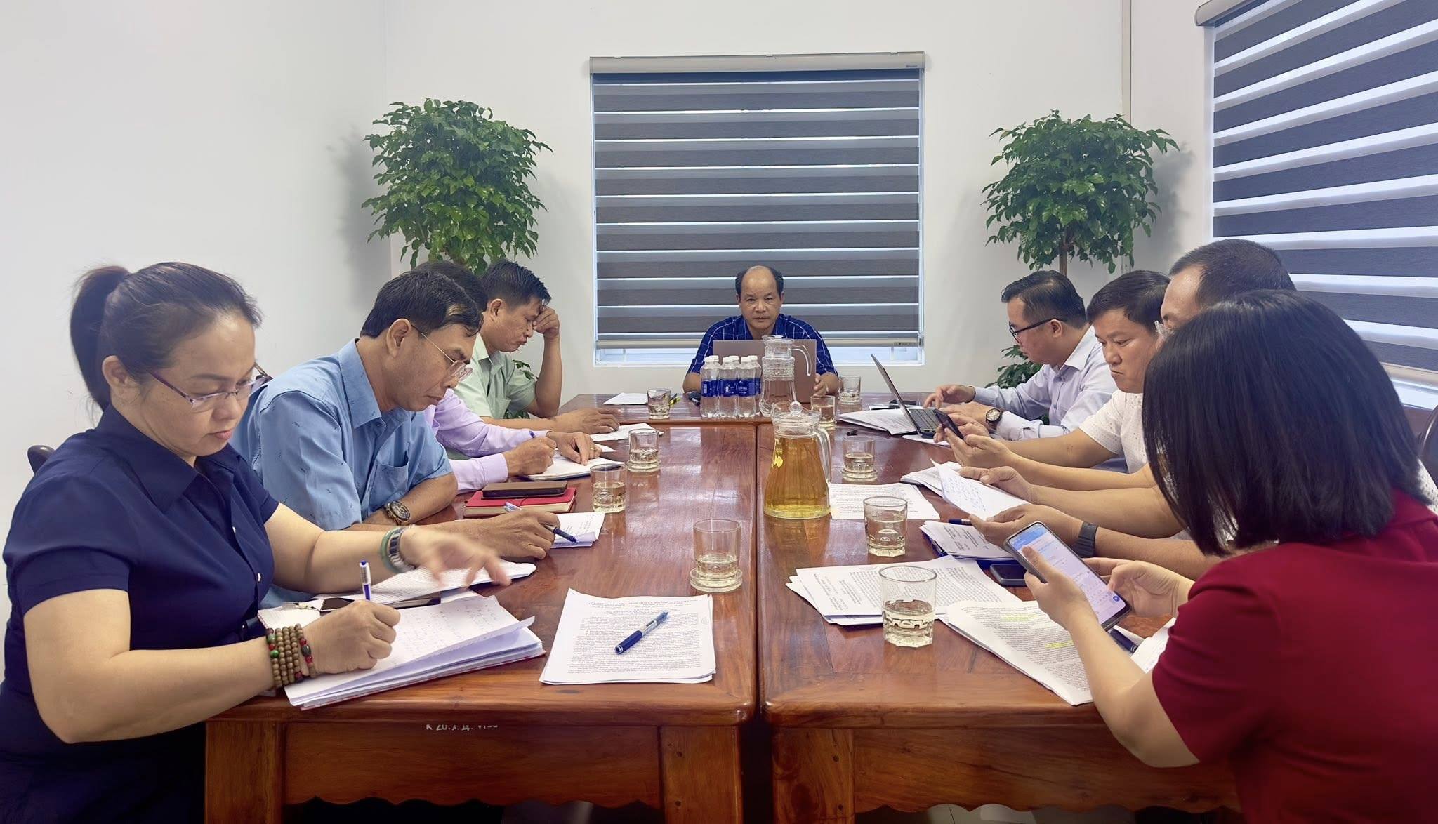 HĐND PHƯỜNG BÀN THẠCH TỔ CHỨC CUỘC HỌP GIÁM SÁT CHUYÊN ĐỀ CỦA BAN KINH TẾ - NGÂN SÁCH