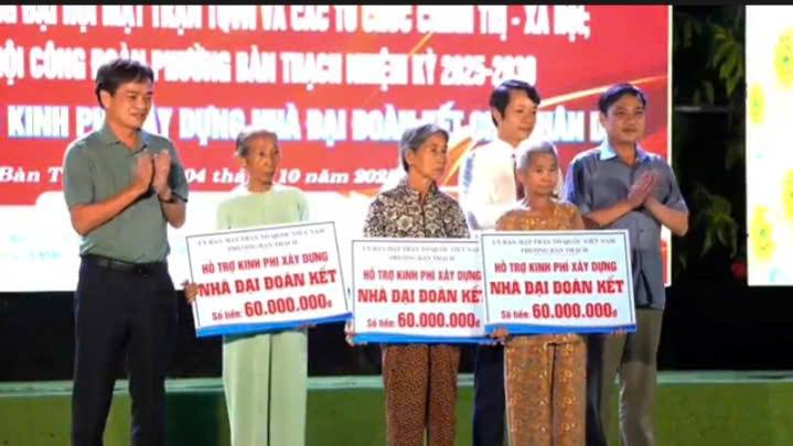 Phường Bàn Thạch tổ chức chương trình “Kết nối yêu thương” – Lan tỏa tinh thần đại đoàn kết, sẻ chia cùng cộng đồng