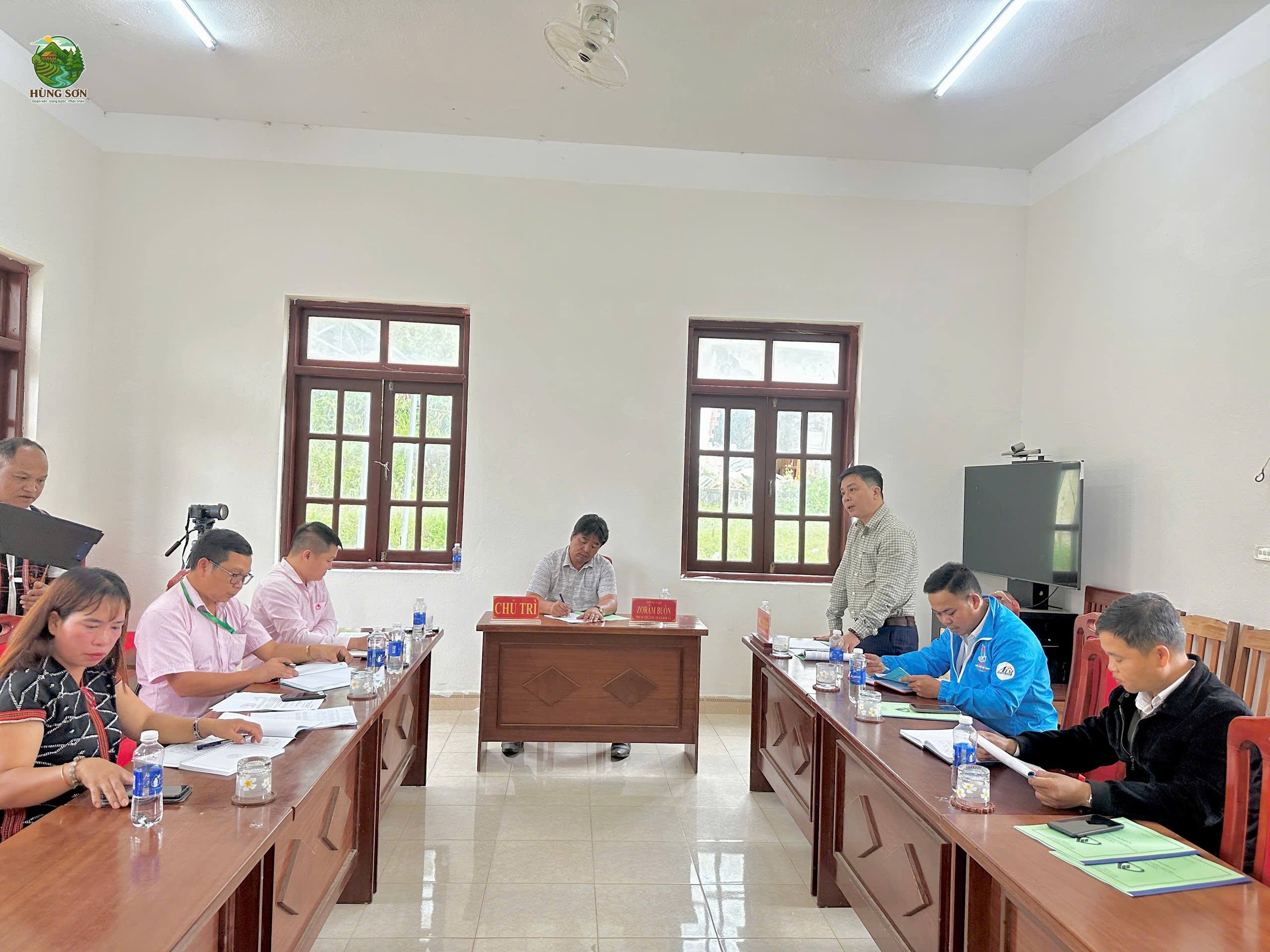 XÃ HÙNG SƠN ĐÁNH GIÁ HOẠT ĐỘNG TÍN DỤNG CHÍNH SÁCH QUÝ II, TRIỂN KHAI NHIỆM VỤ TRỌNG TÂM QUÝ III NĂM 2026
