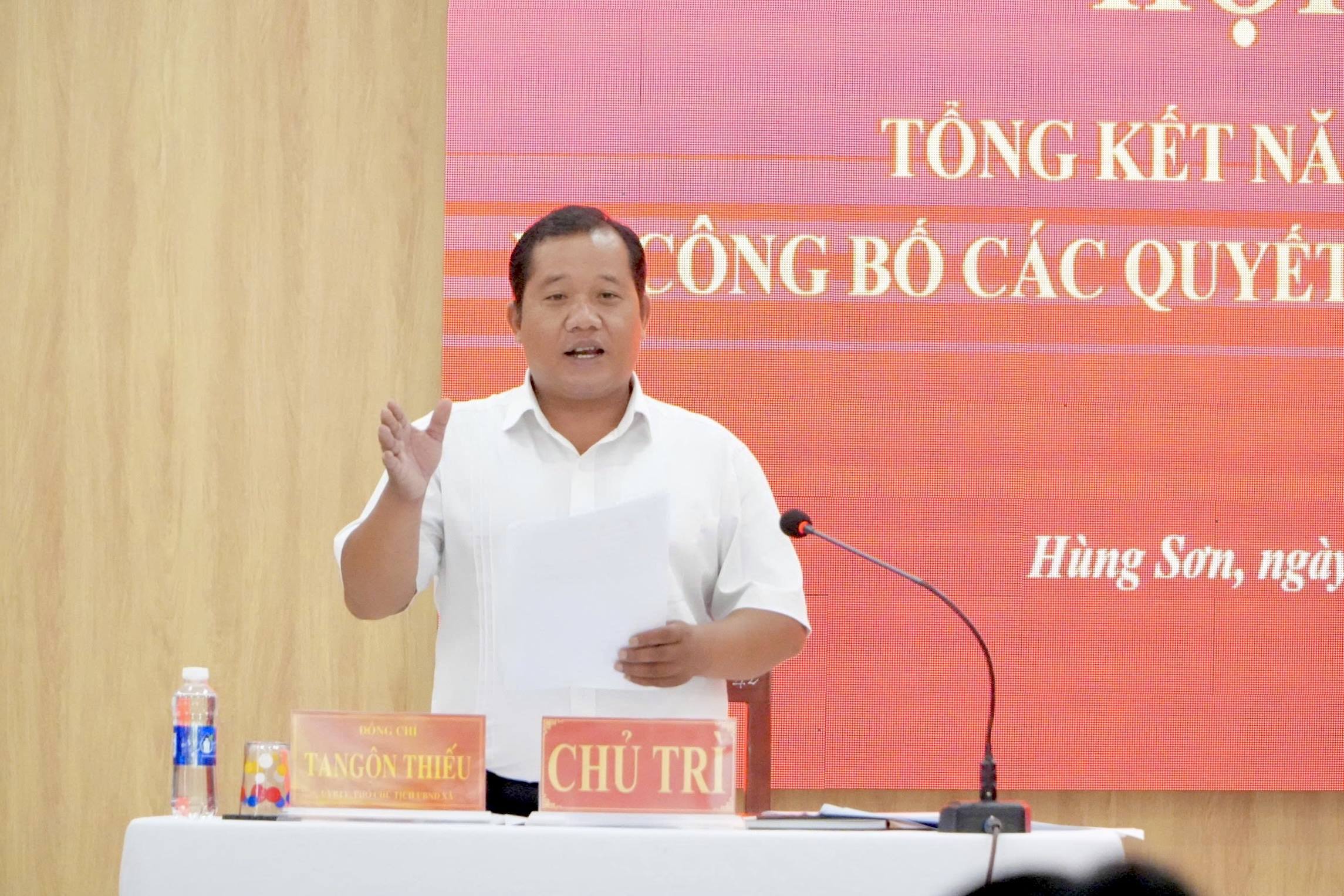 HÙNG SƠN TỔ CHỨC HỘI NGHỊ TỔNG KẾT NĂM HỌC 2025 – 2026, TRIỂN KHAI PHƯƠNG HƯỚNG, NHIỆM VỤ NĂM HỌC 2026-2027 VÀ CÔNG BỐ QUYẾT ĐỊNH THÀNH LẬP TRƯỜNG MẦM NON HÙNG SƠN