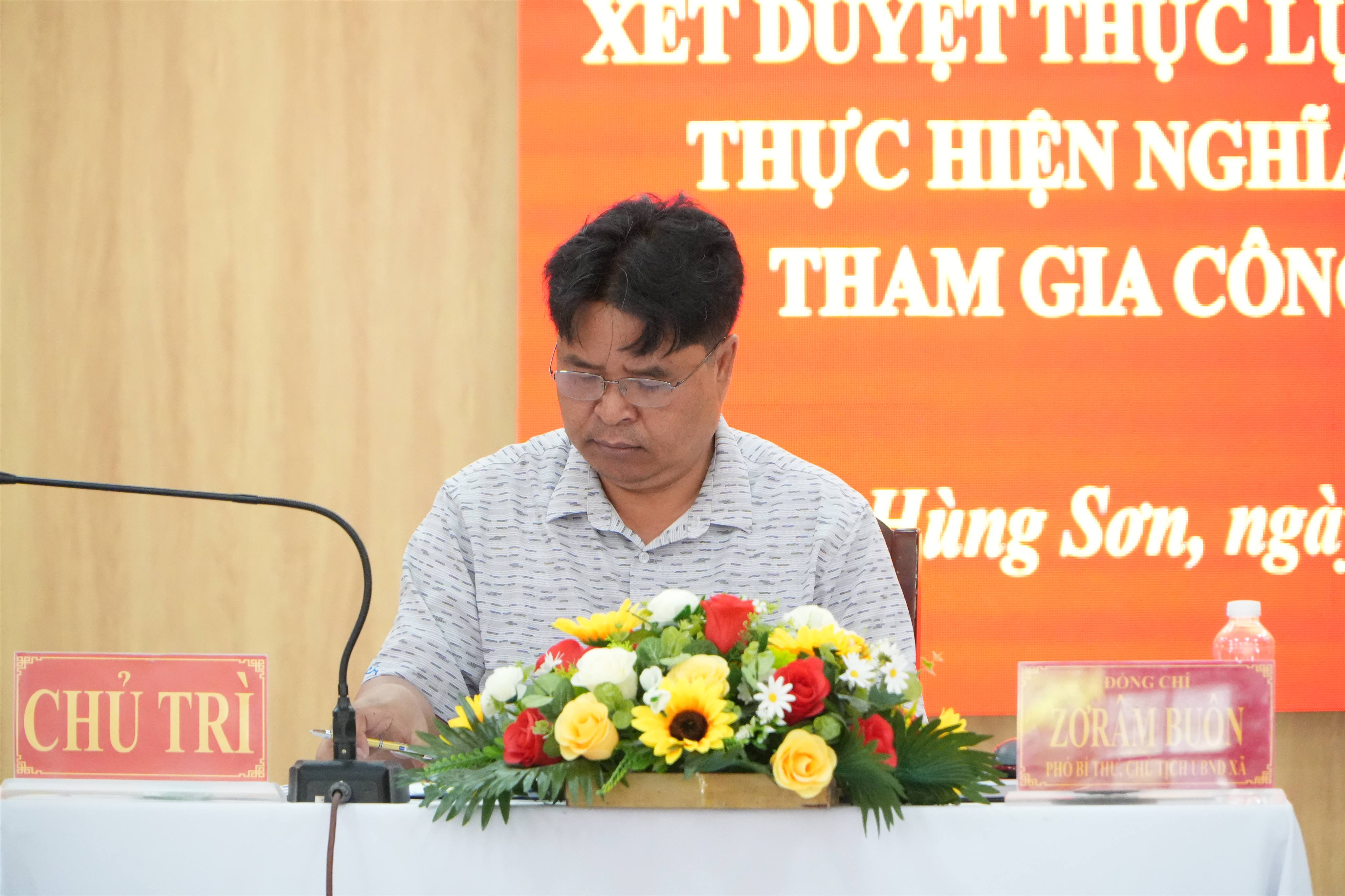 HÙNG SƠN XÉT DUYỆT THỰC LỰC CÔNG DÂN THỰC HIỆN NGHĨA VỤ NĂM 2027