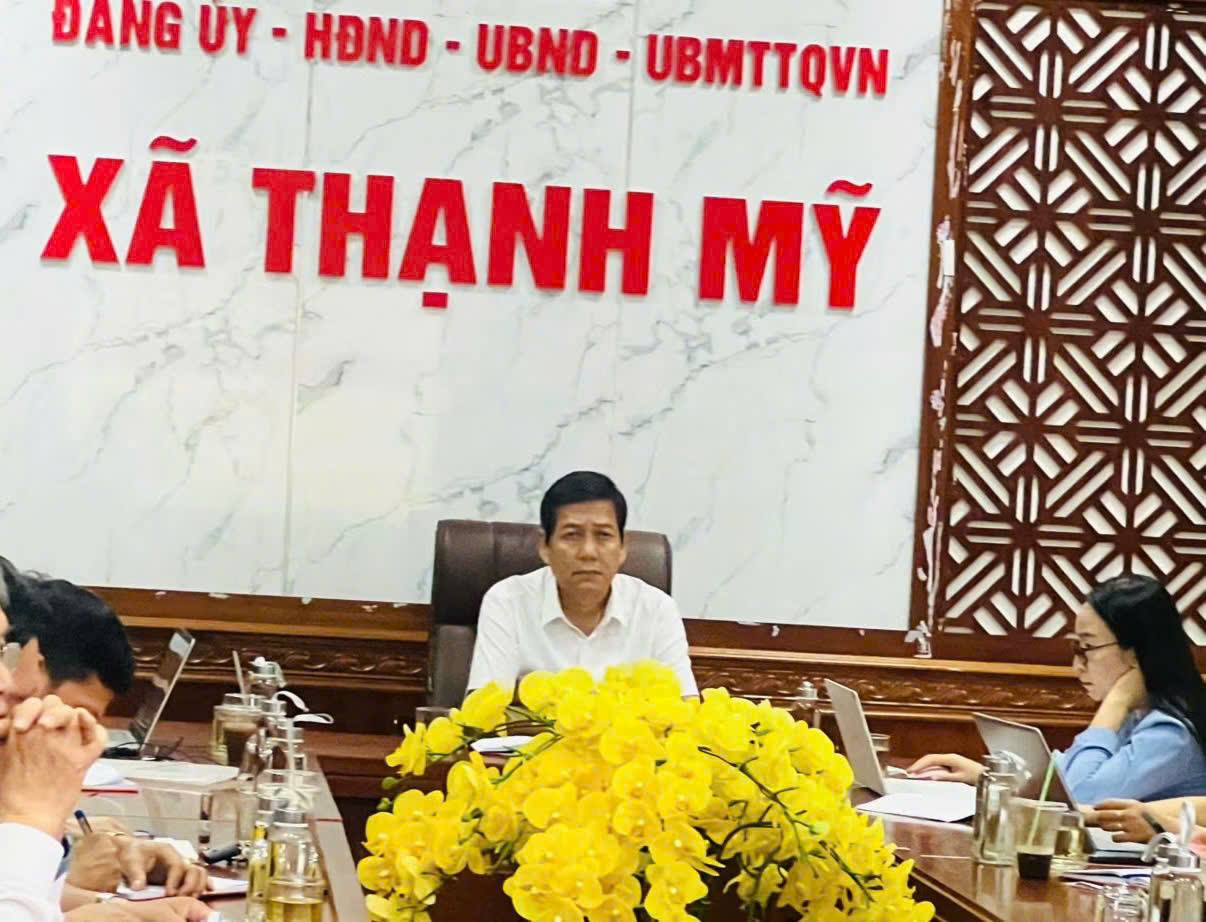 Đảng ủy xã Thạnh Mỹ ban hành Nghị quyết chuyên đề về đầu tư, hoàn thiện hạ tầng Cụm công nghiệp thôn Hoa