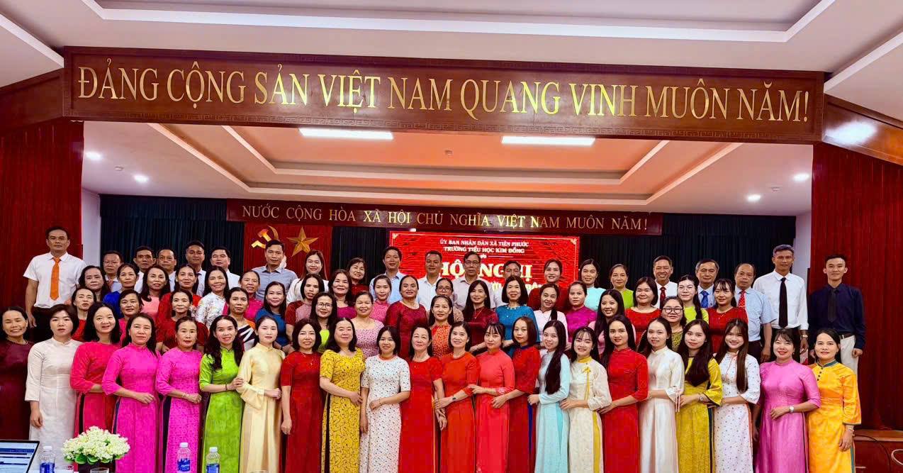 TRƯỜNG TIỂU HỌC KIM ĐỒNG TỔ CHỨC HỘI NGHỊ VIÊN CHỨC - NGƯỜI LAO ĐỘNG NĂM HỌC 2026-2027