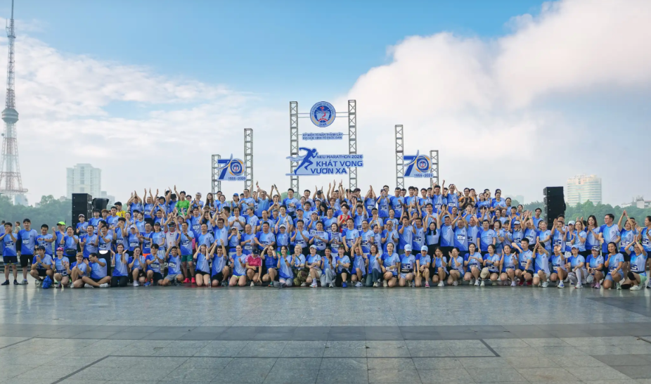  NEU MARATHON 2026 – NHỮNG BƯỚC CHẠY KẾT NỐI HÀNH TRÌNH 70 NĂM